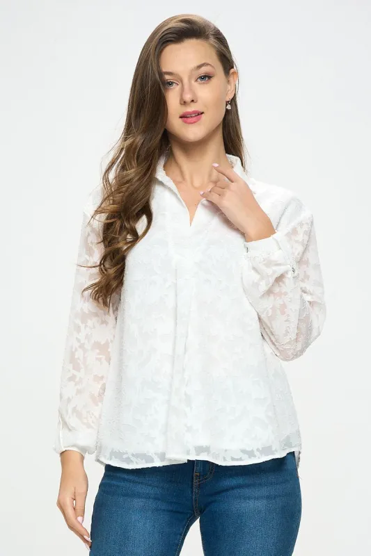 Alison Lace Blouse made by West k