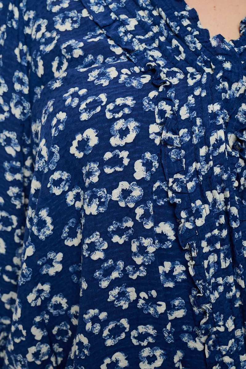 Faye Plus Size Smocked Sleeve Blouse sold by West k product image thumbnail 5