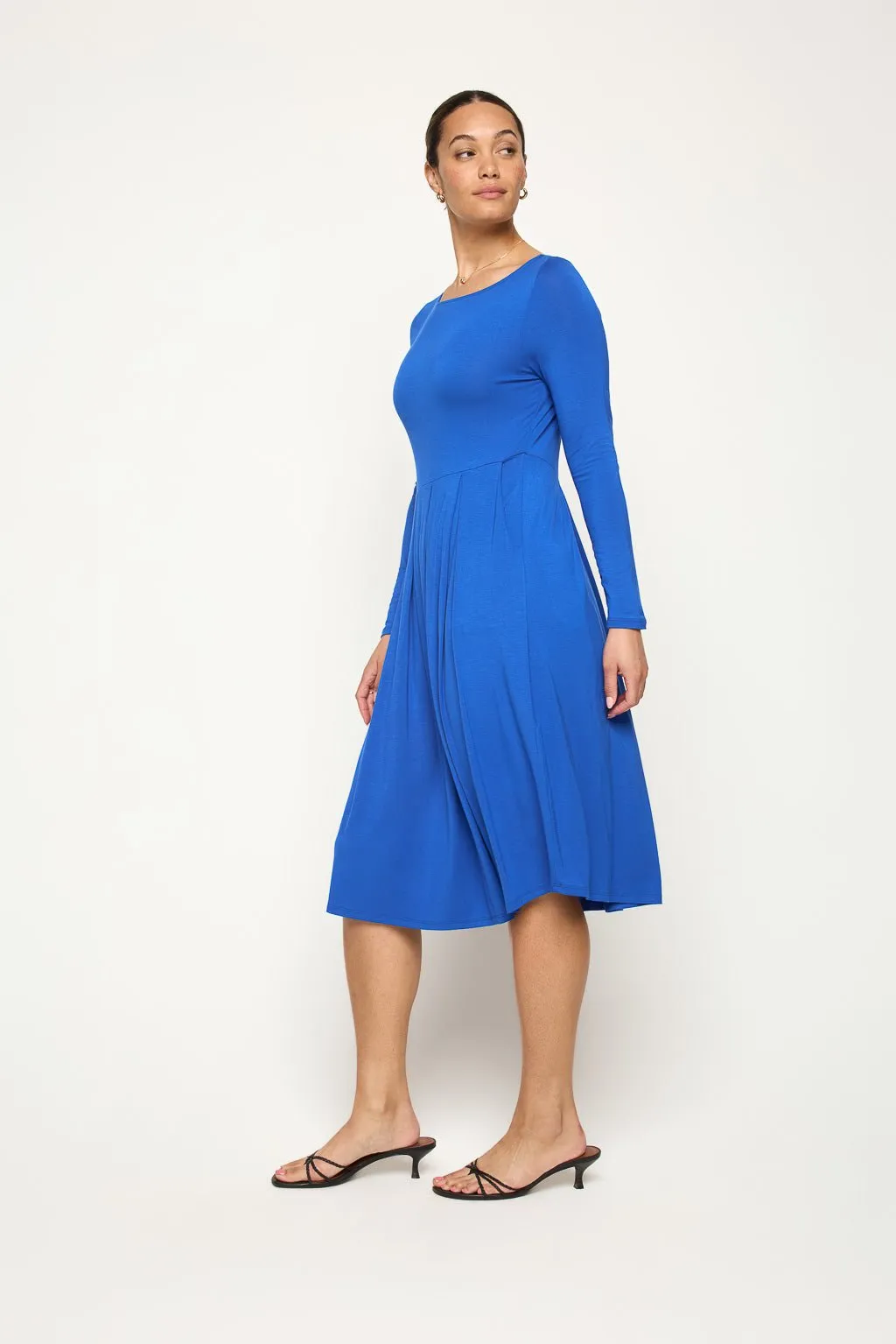 Charlee Long Sleeve A-line Knit Dress sold by West k product image thumbnail 3