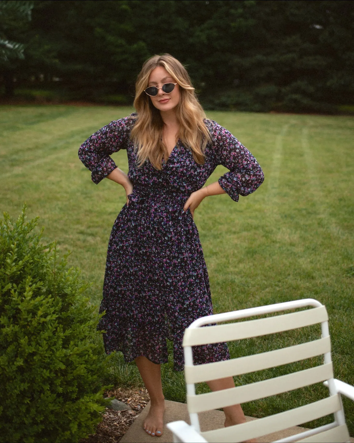 Elisa Tiered Midi Dress sold by West k product image thumbnail 2
