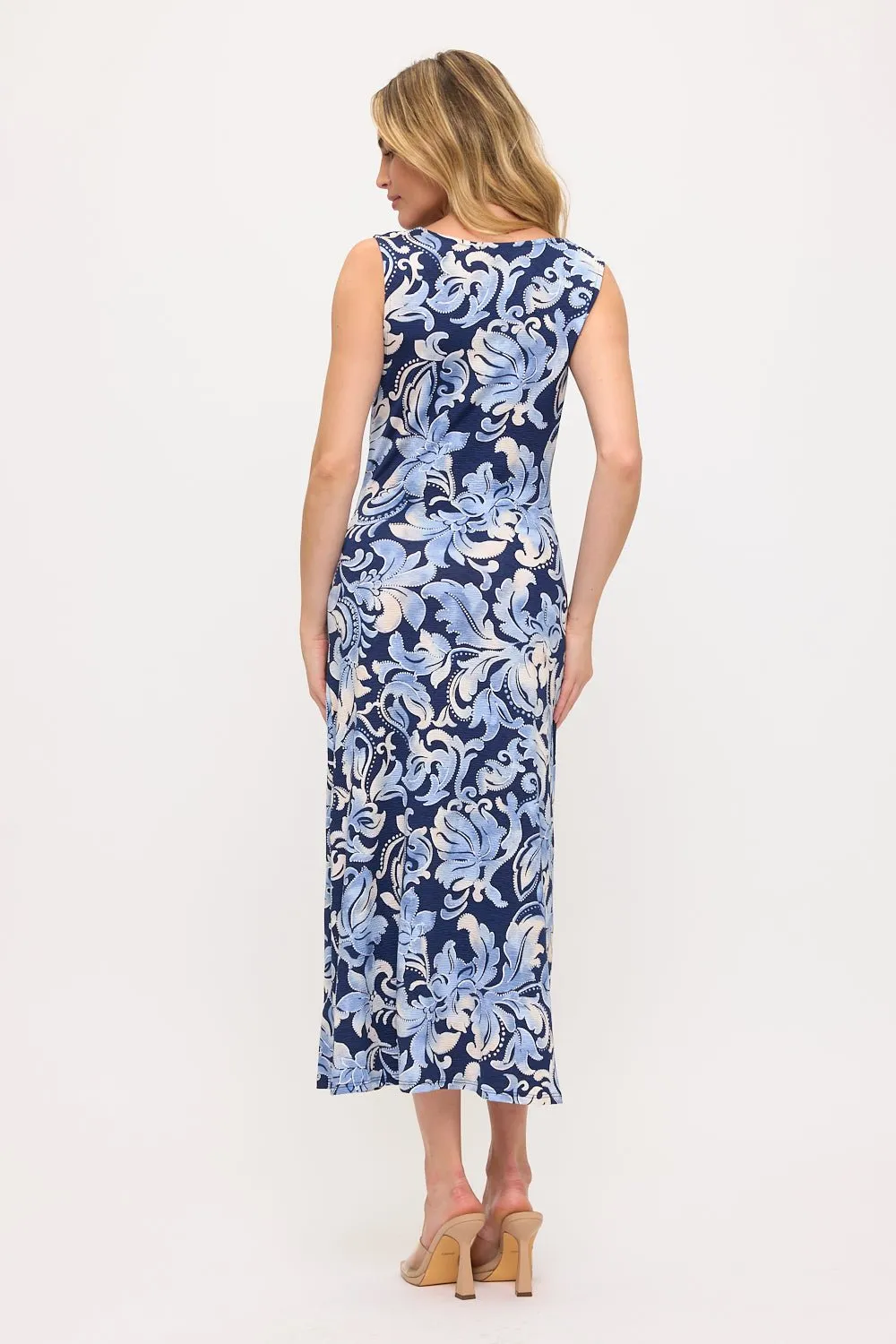 Sleeveless Cowl Neck Midi Dress sold by West k product image thumbnail 3