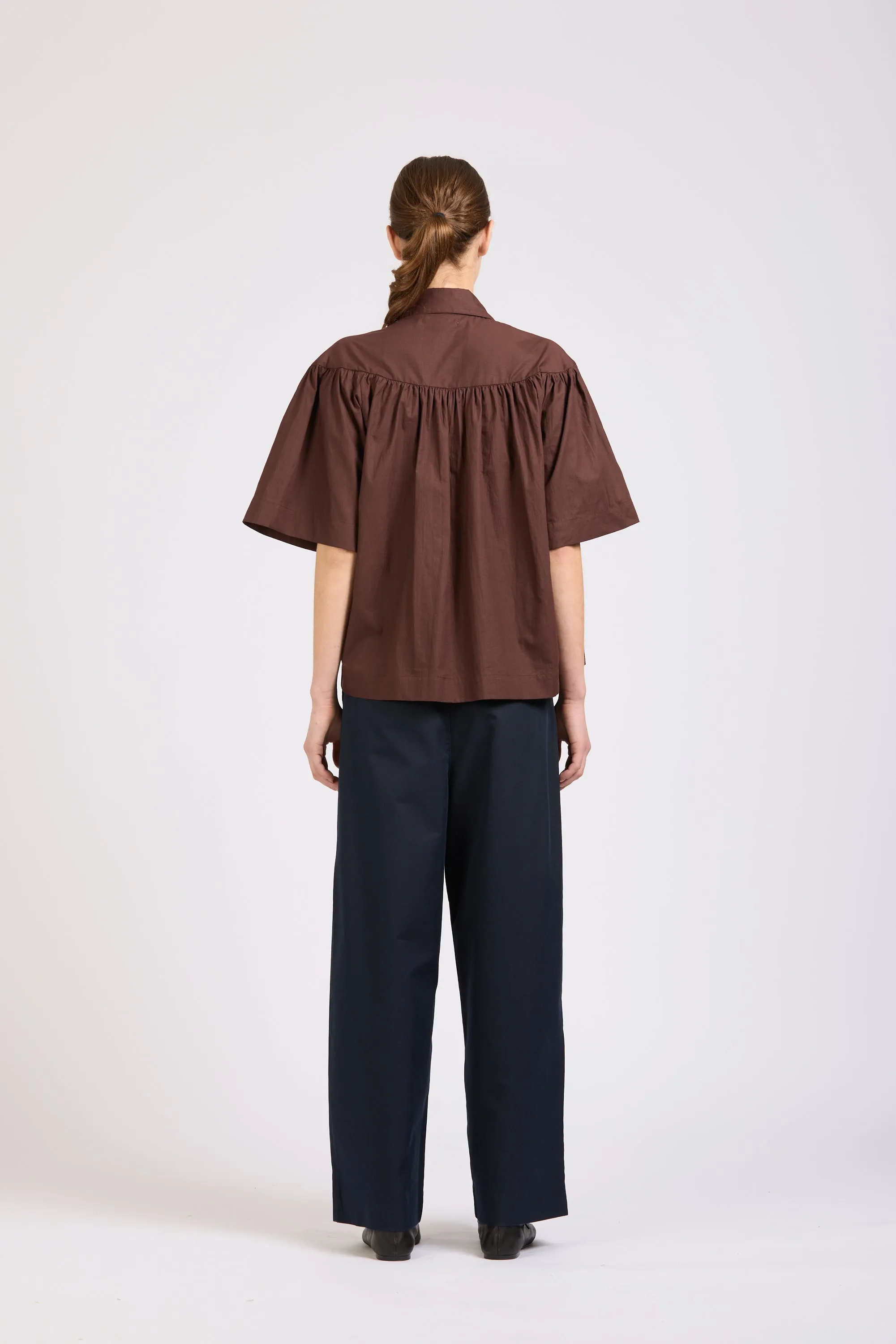 Moon Shirt, Short Sleeve, Espresso sold by Handsom product image thumbnail 4