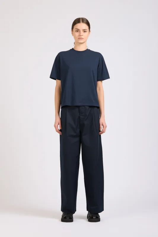 Box Tee, Navy sold by Handsom