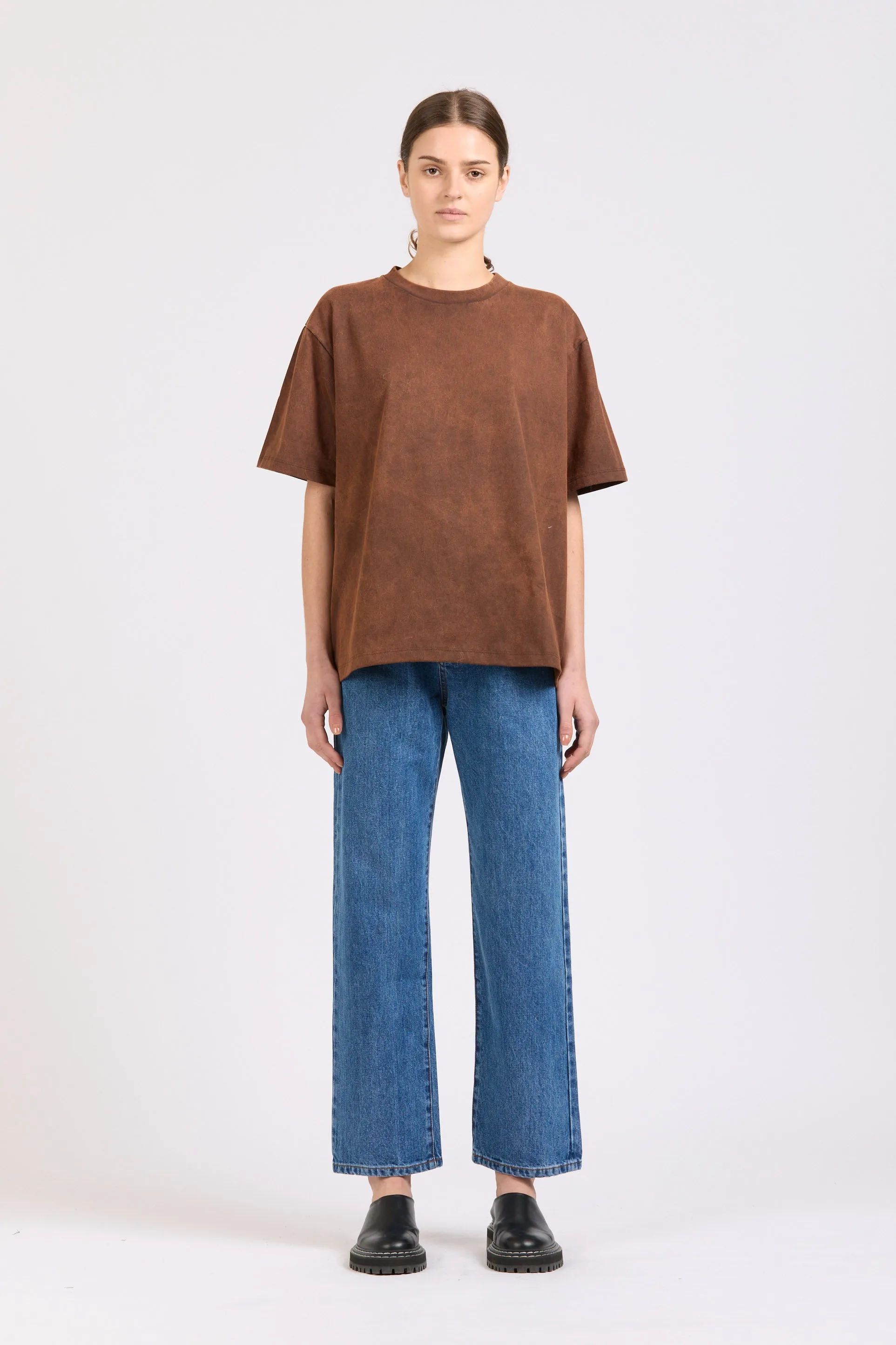 Frame Tee, Antique Wash, Espresso sold by Handsom product image thumbnail 4