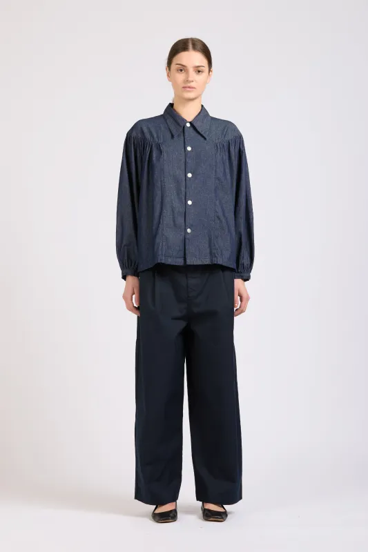 Moon Shirt, Chambray sold by Handsom