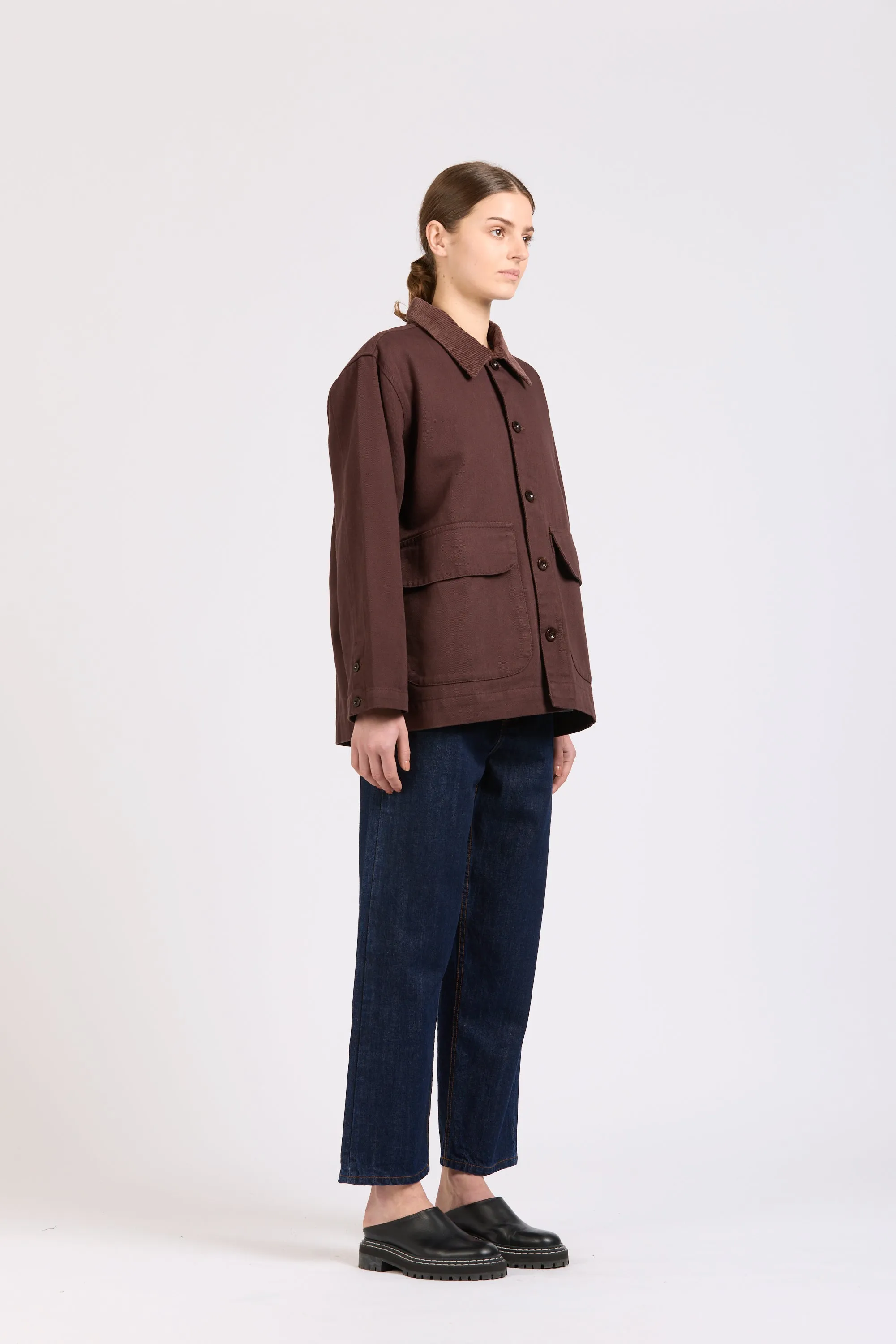 Fieldline Jacket, Twill, Espresso sold by Handsom product image thumbnail 3