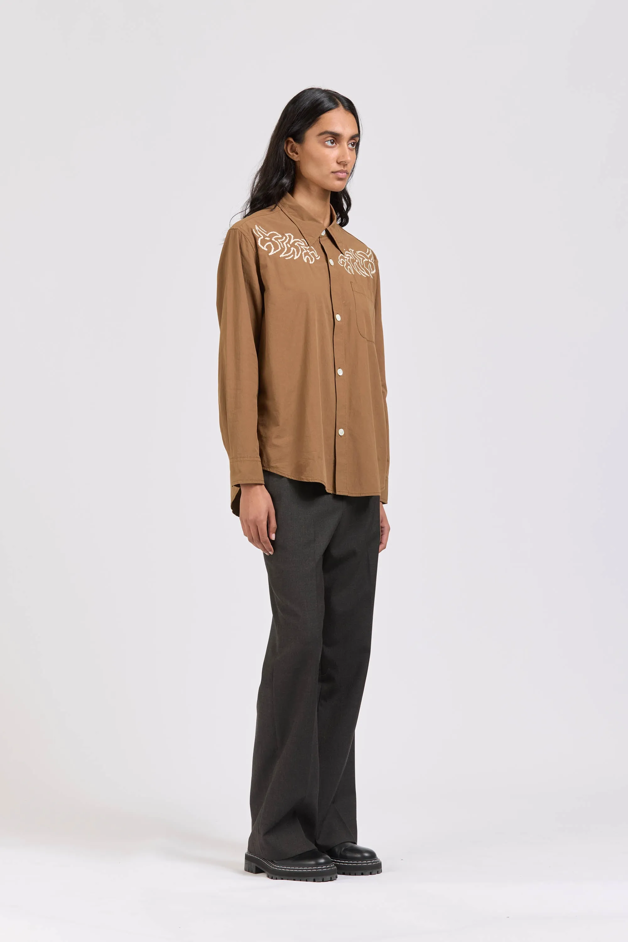 Women's Range Embroidered Shirt sold by Handsom product image thumbnail 3
