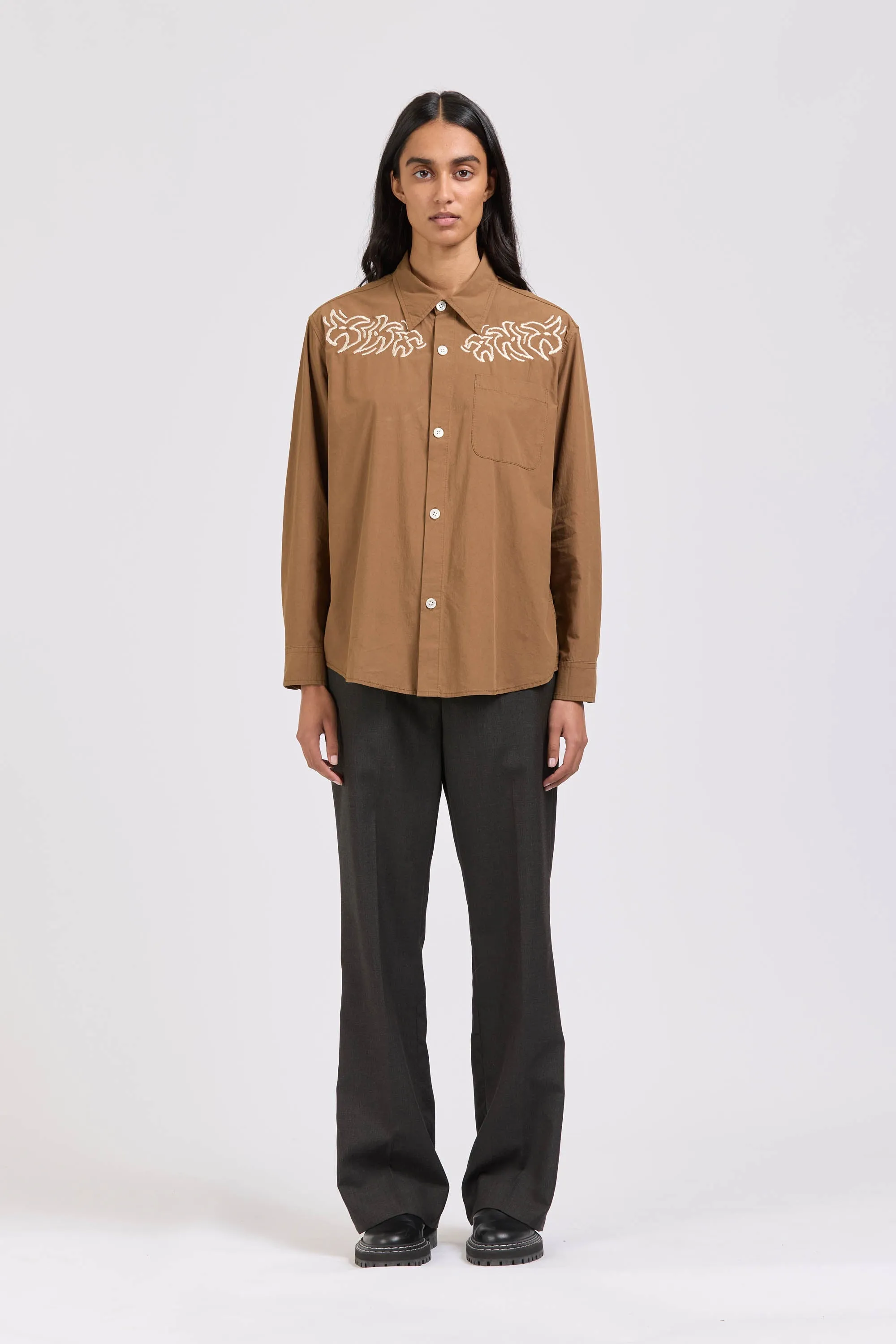 Women's Range Embroidered Shirt sold by Handsom