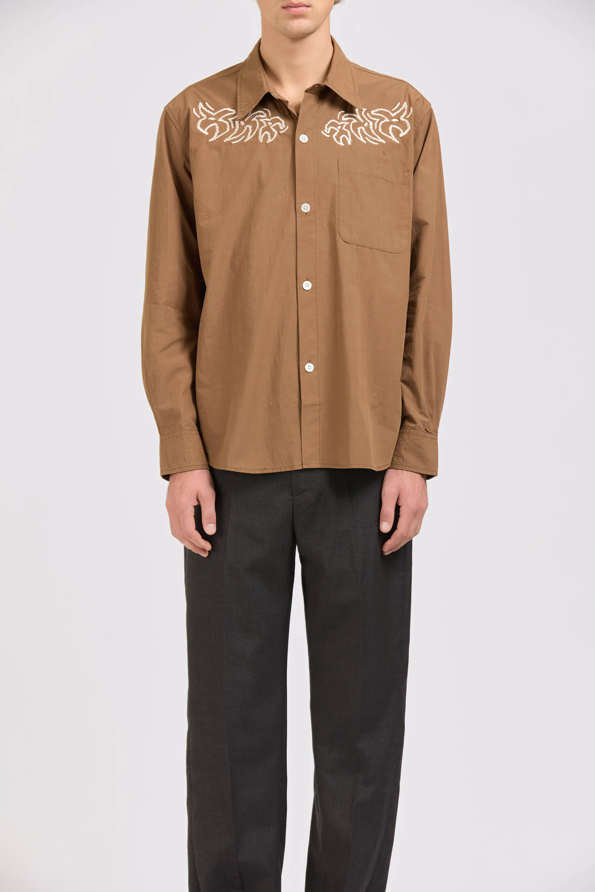 Men's Range Embroidered Shirt sold by Handsom product image thumbnail 2