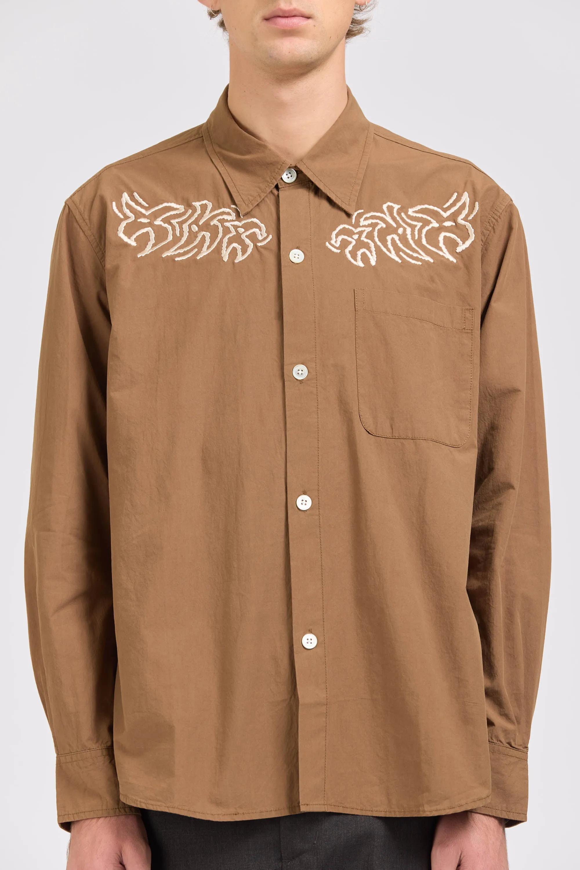 Men's Range Embroidered Shirt sold by Handsom product image thumbnail 5