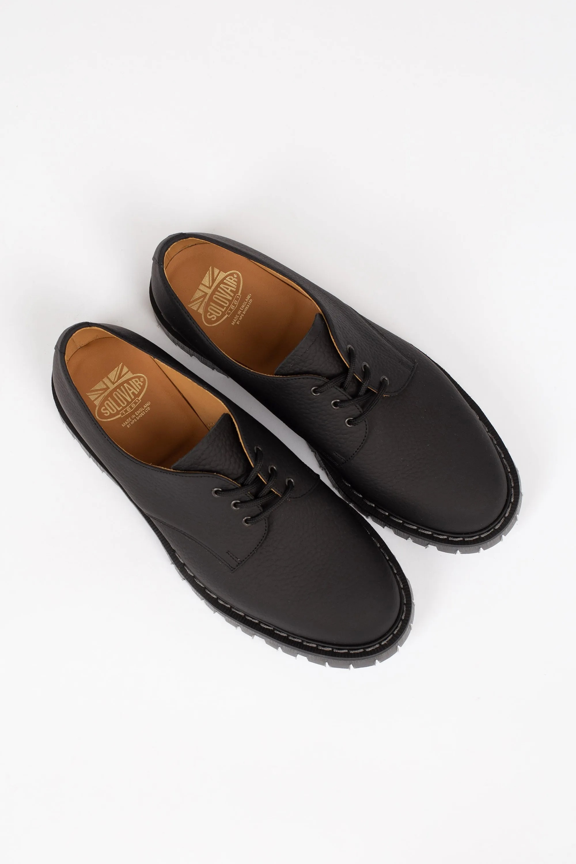 Gibson 3 Eye, Black Grain, Commando Sole sold by Handsom product image thumbnail 3