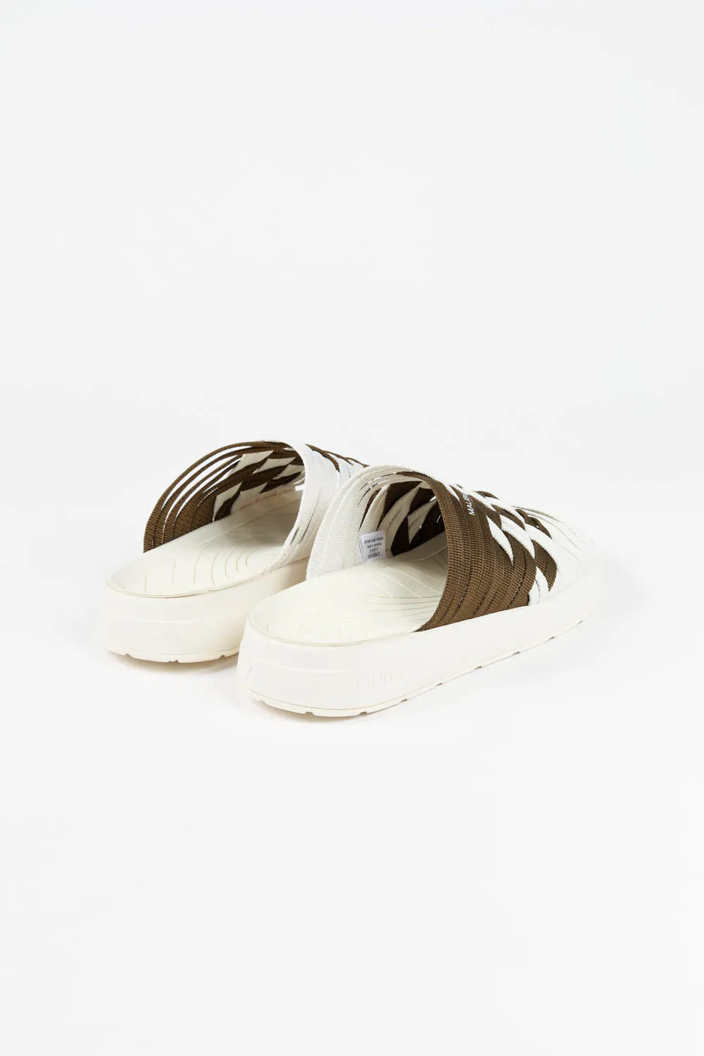 Zuma Double Strap, Olive / Off White sold by Handsom product image thumbnail 3