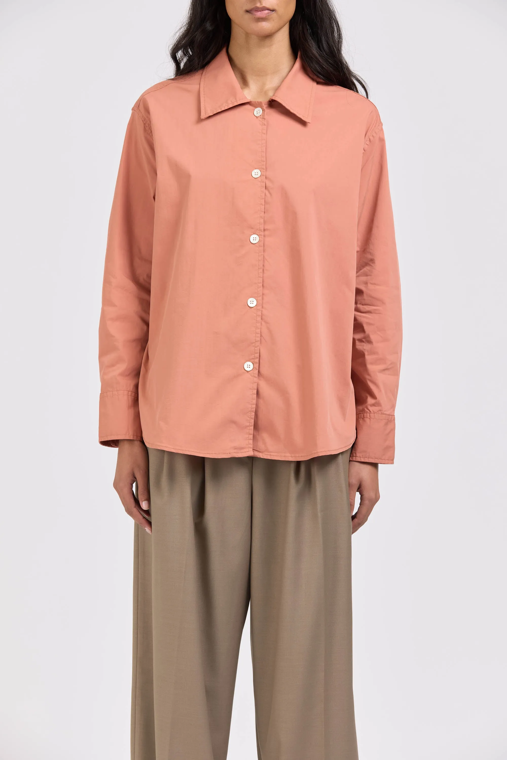 Maxi Shirt, Terracotta sold by Handsom product image thumbnail 2