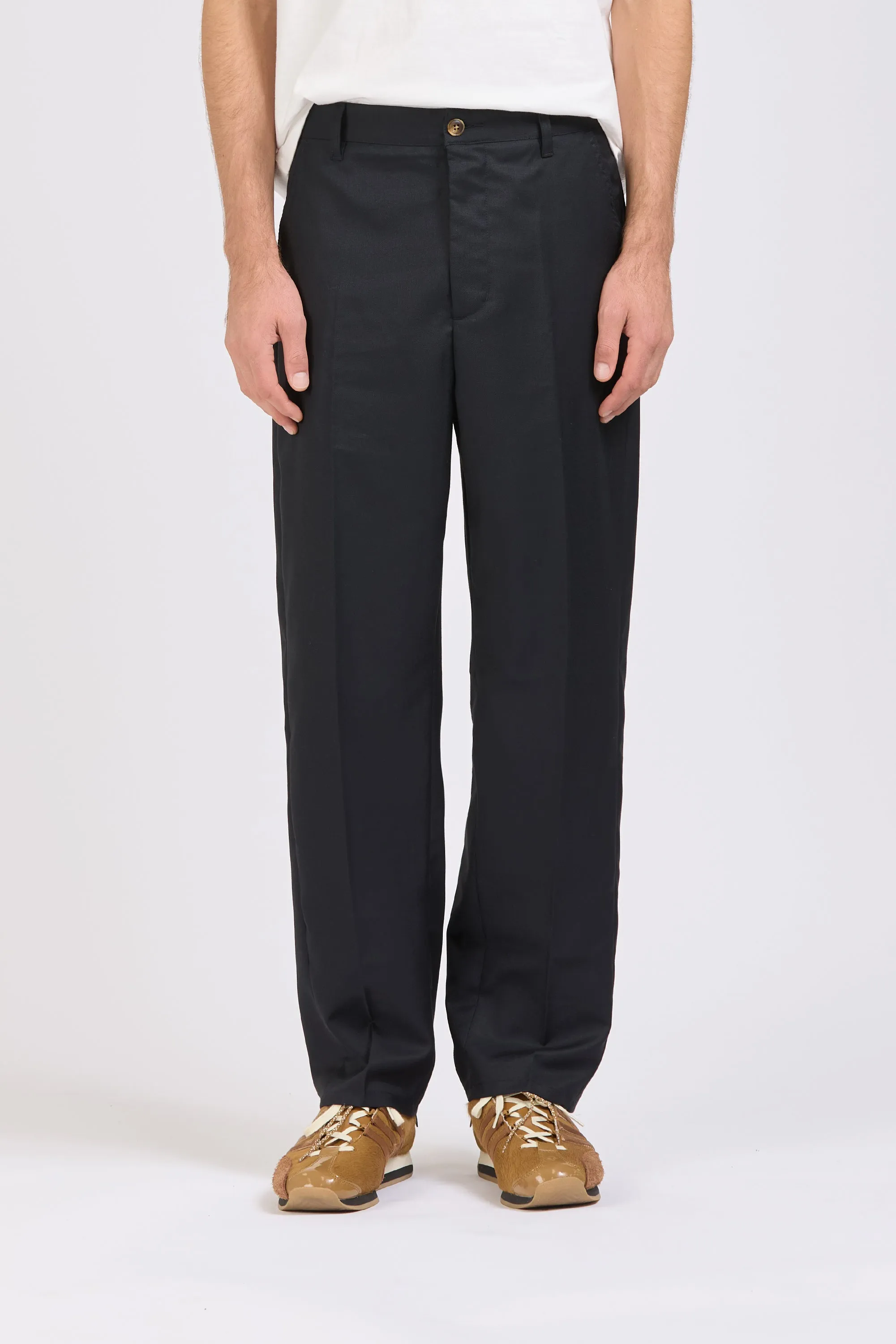 Transit Wool Pant, Navy sold by Handsom product image thumbnail 2