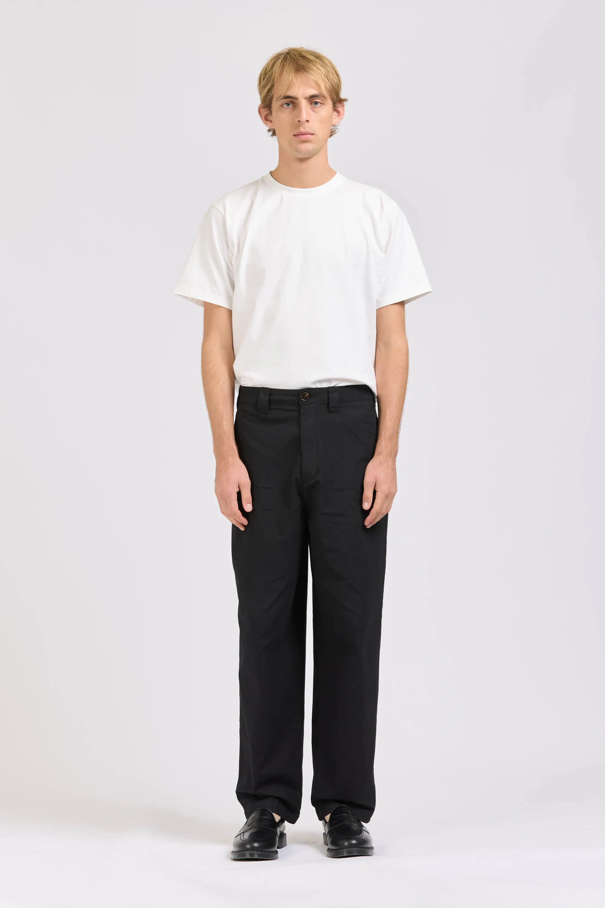 Draft Pant, Ripstop, Black sold by Handsom