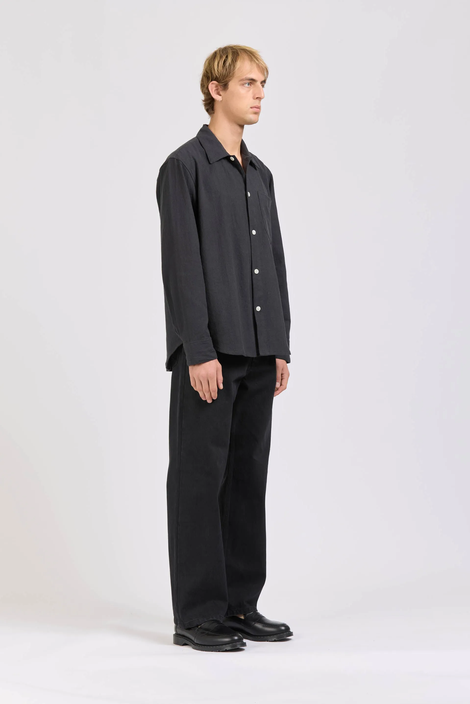 Curve Shirt, Hachiko, Asphalt sold by Handsom product image thumbnail 3