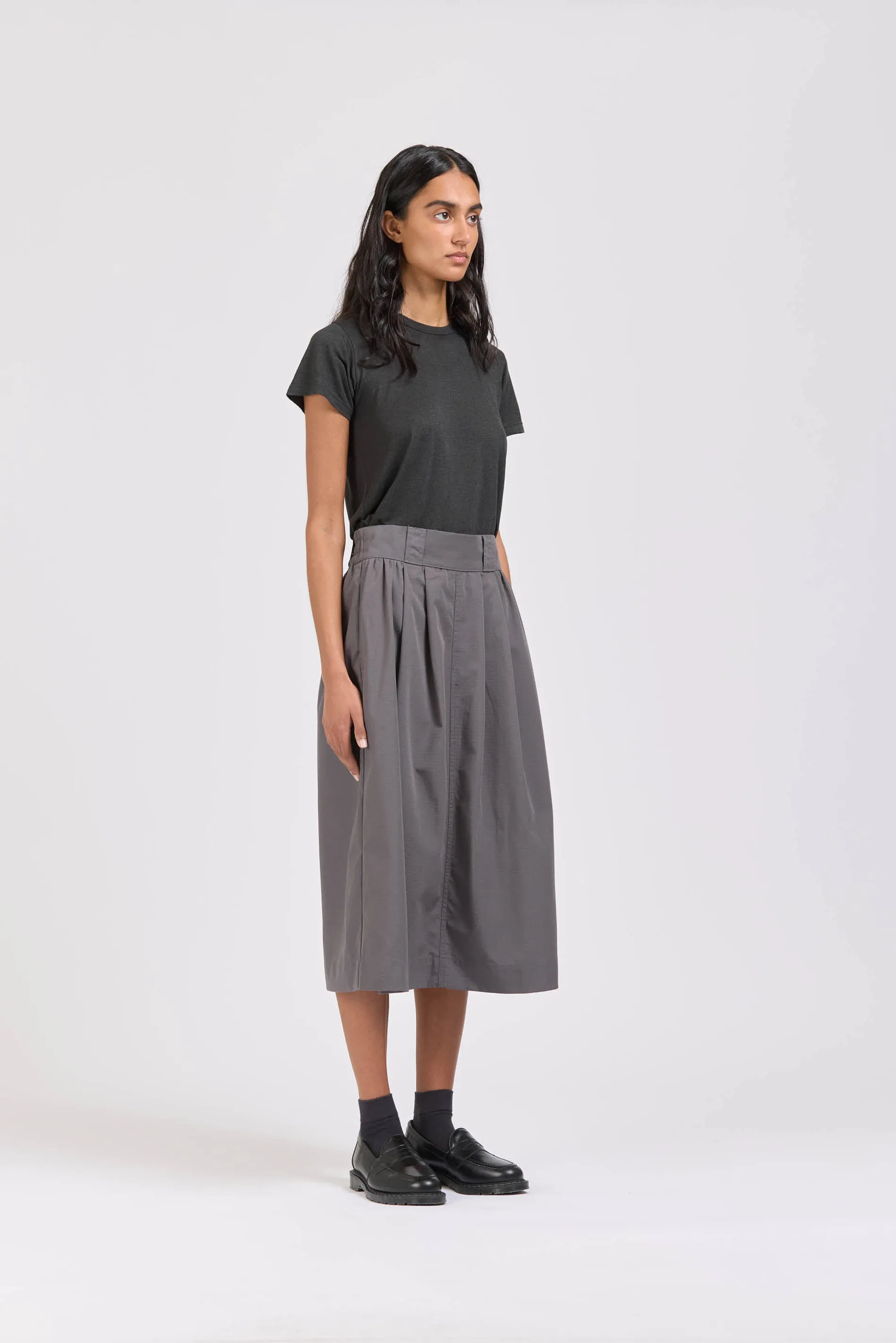 Monday Skirt, Ripstop, Grey sold by Handsom product image thumbnail 4