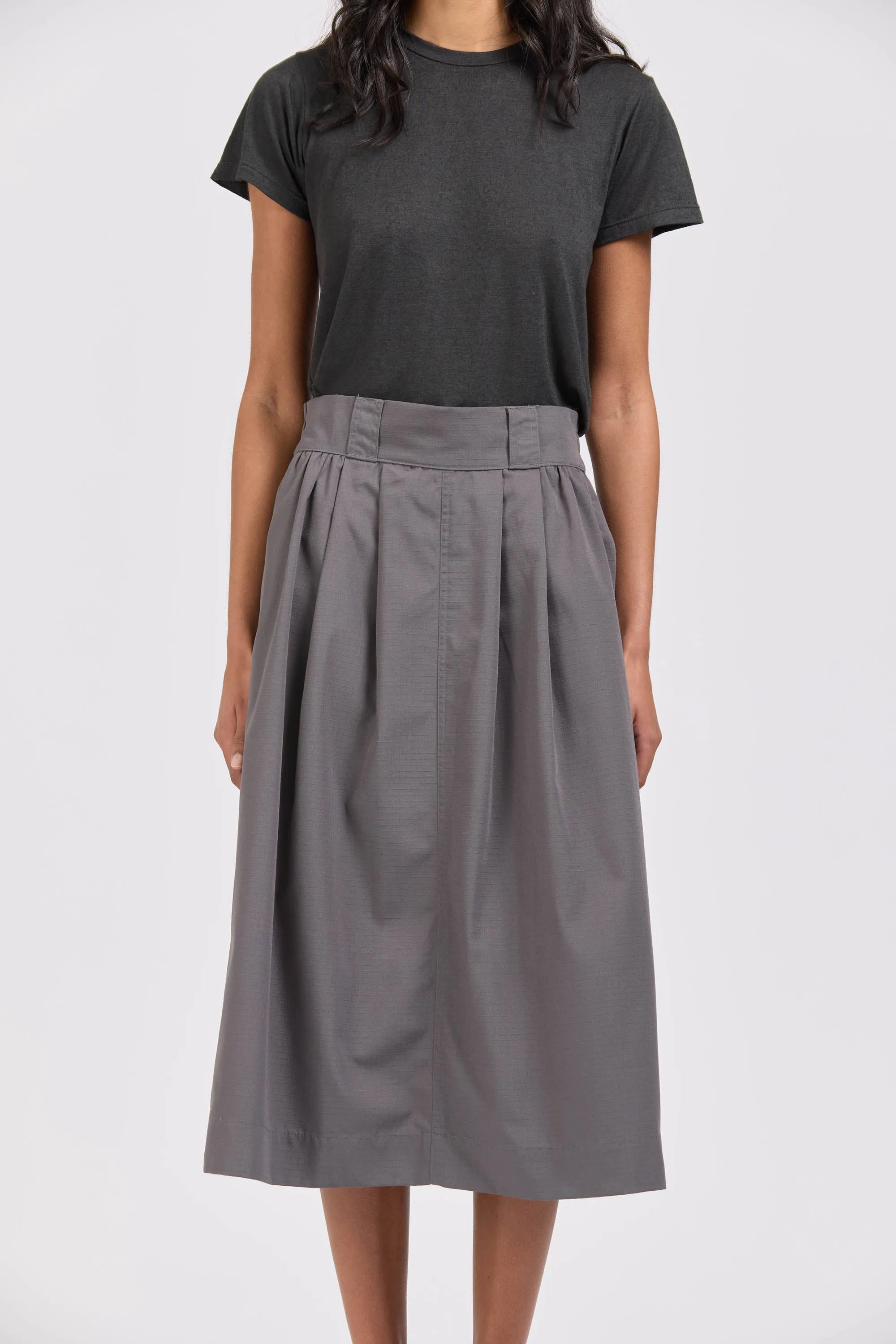 Monday Skirt, Ripstop, Grey sold by Handsom product image thumbnail 3