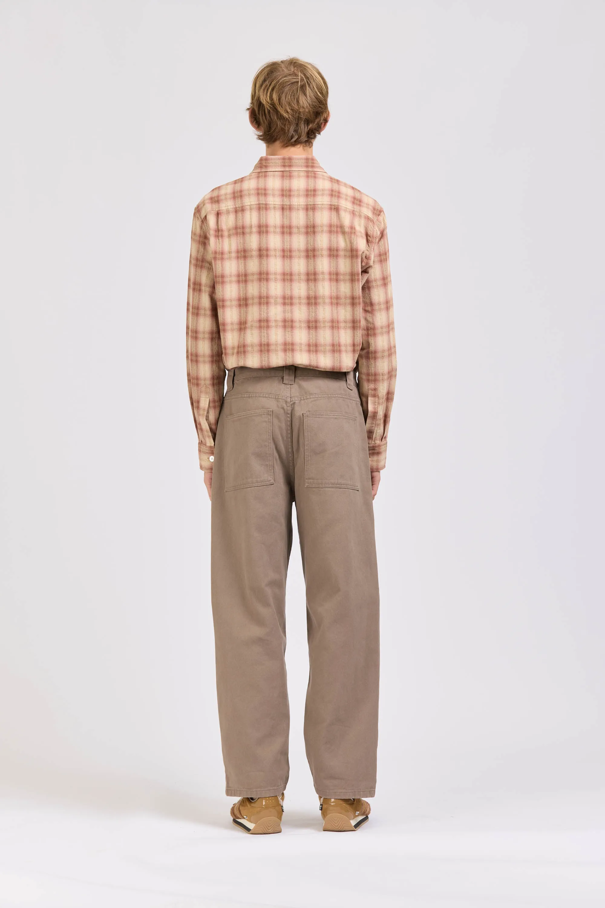 Wide Pant, Heavy Twill, Mushroom sold by Handsom product image thumbnail 5