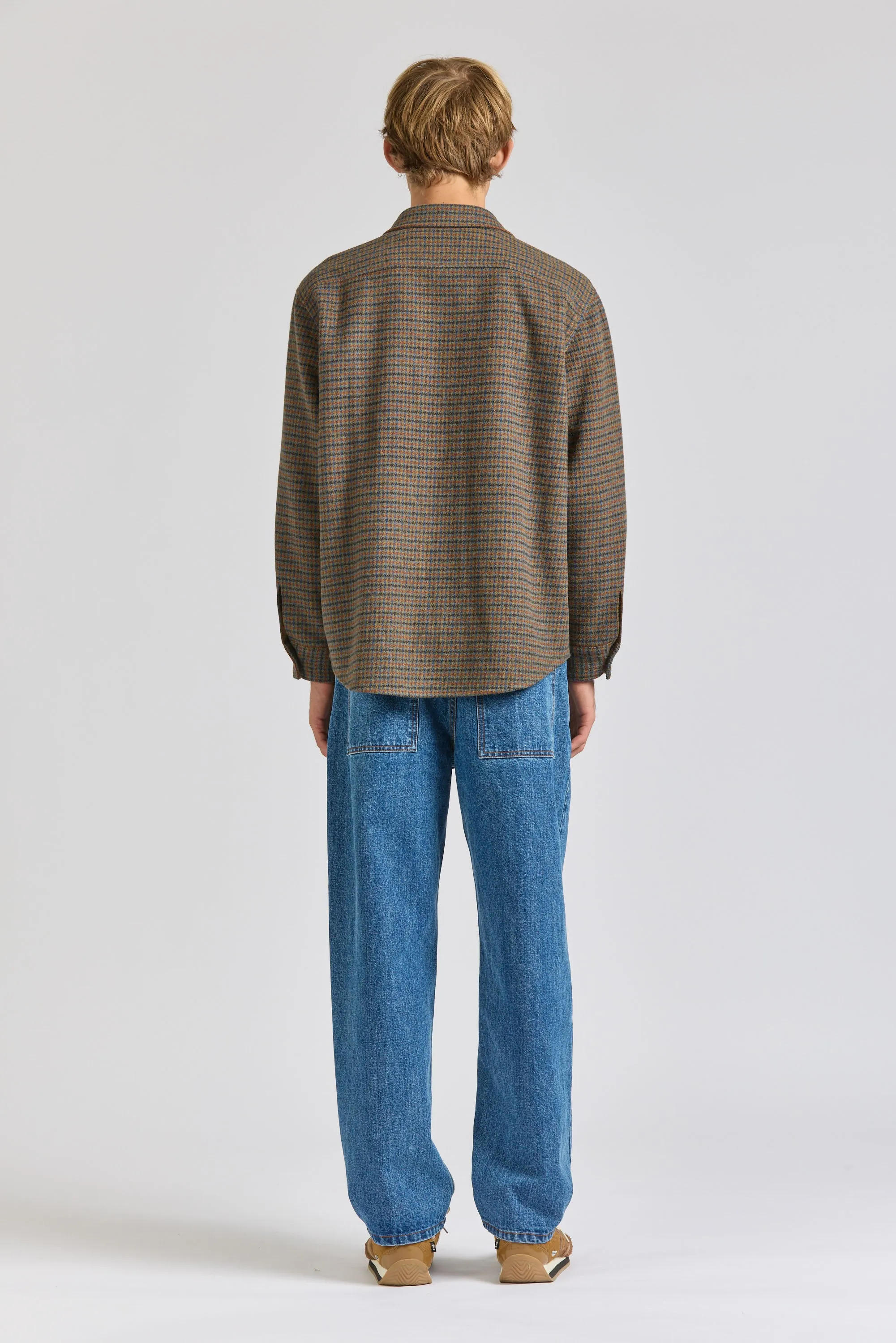 Wool Overshirt, Tweed Check sold by Handsom product image thumbnail 5