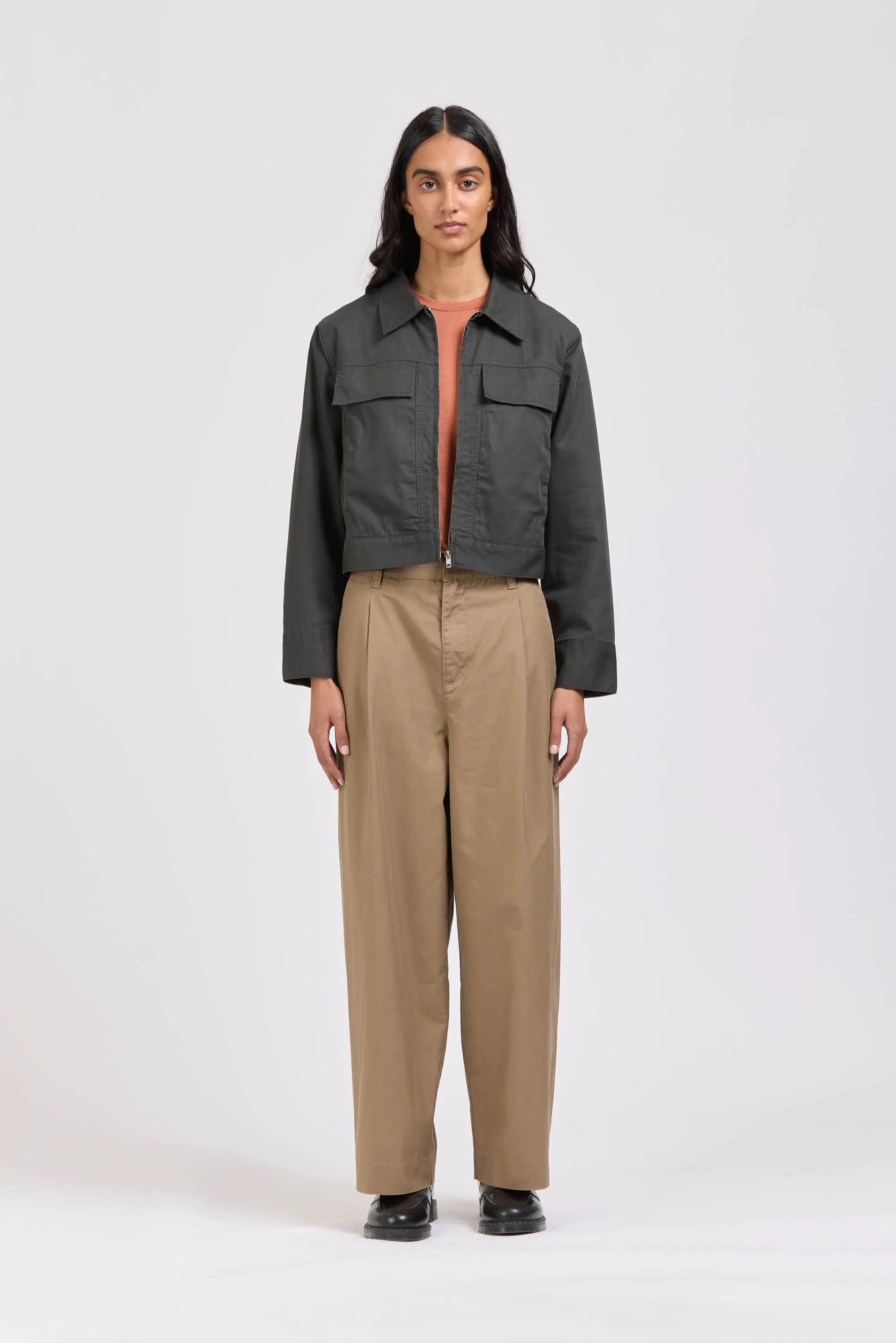 Zip Blouson, Asphalt sold by Handsom