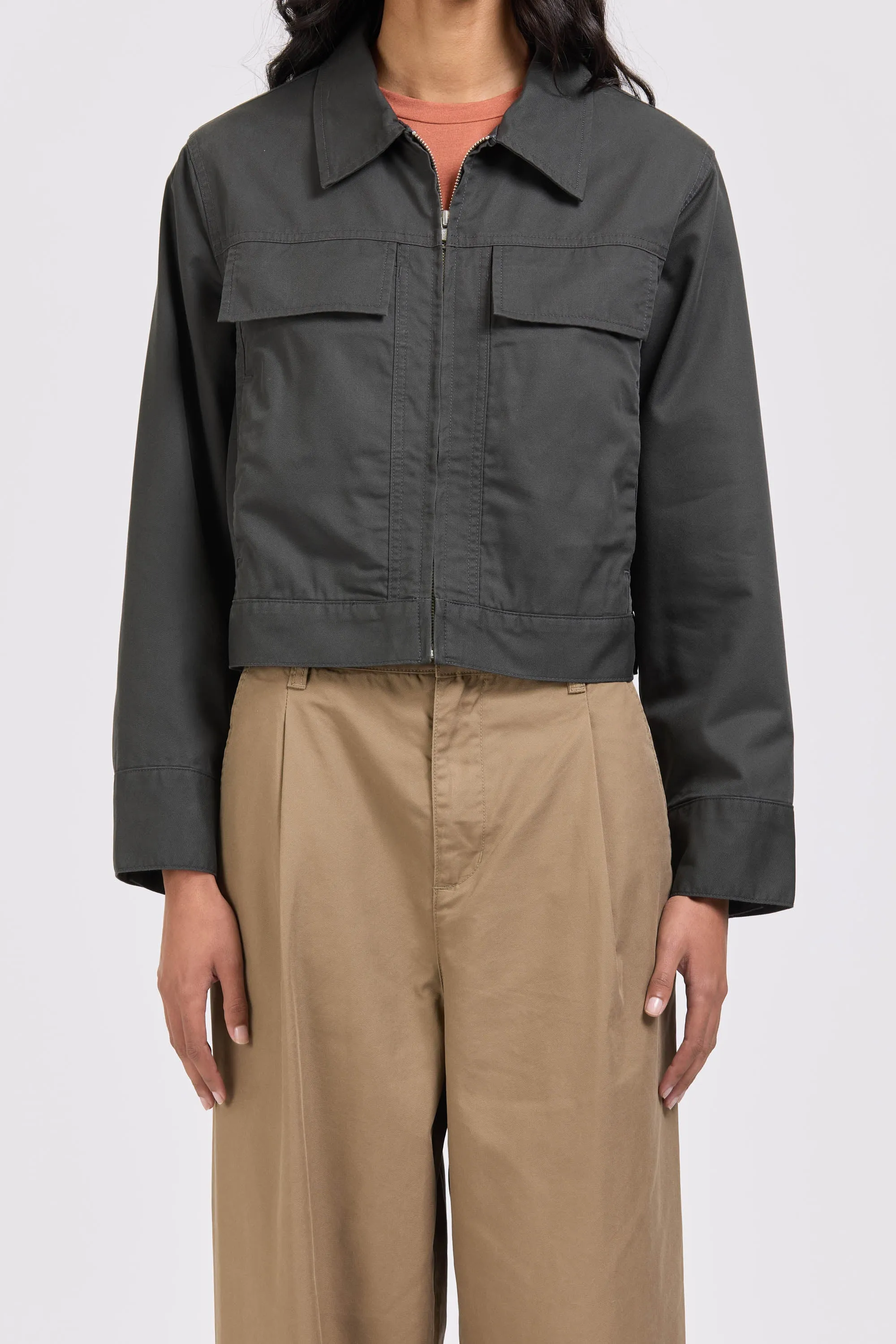 Zip Blouson, Asphalt sold by Handsom product image thumbnail 3