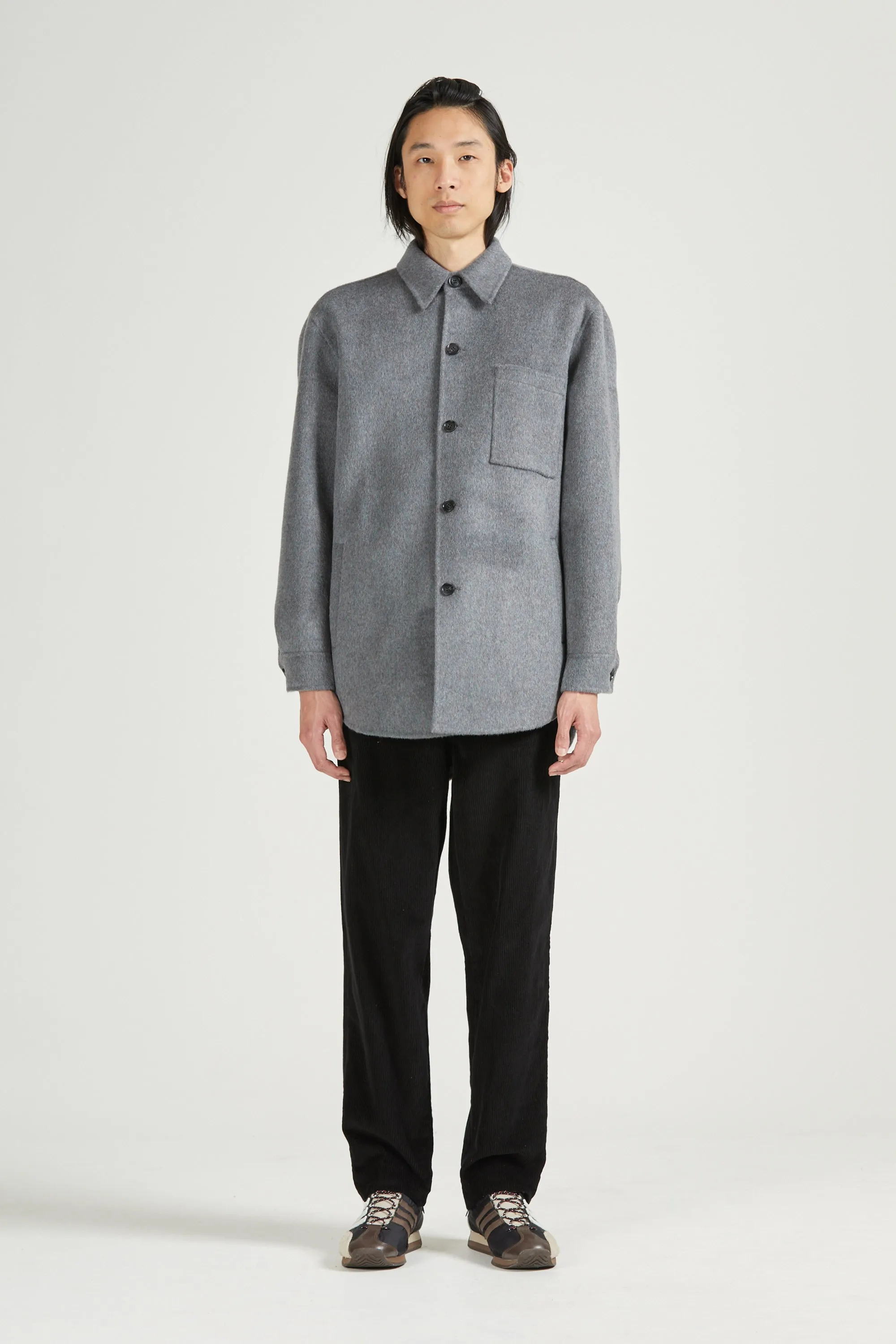 Wool Overshirt, Rainbow Grey sold by Handsom product image thumbnail 2