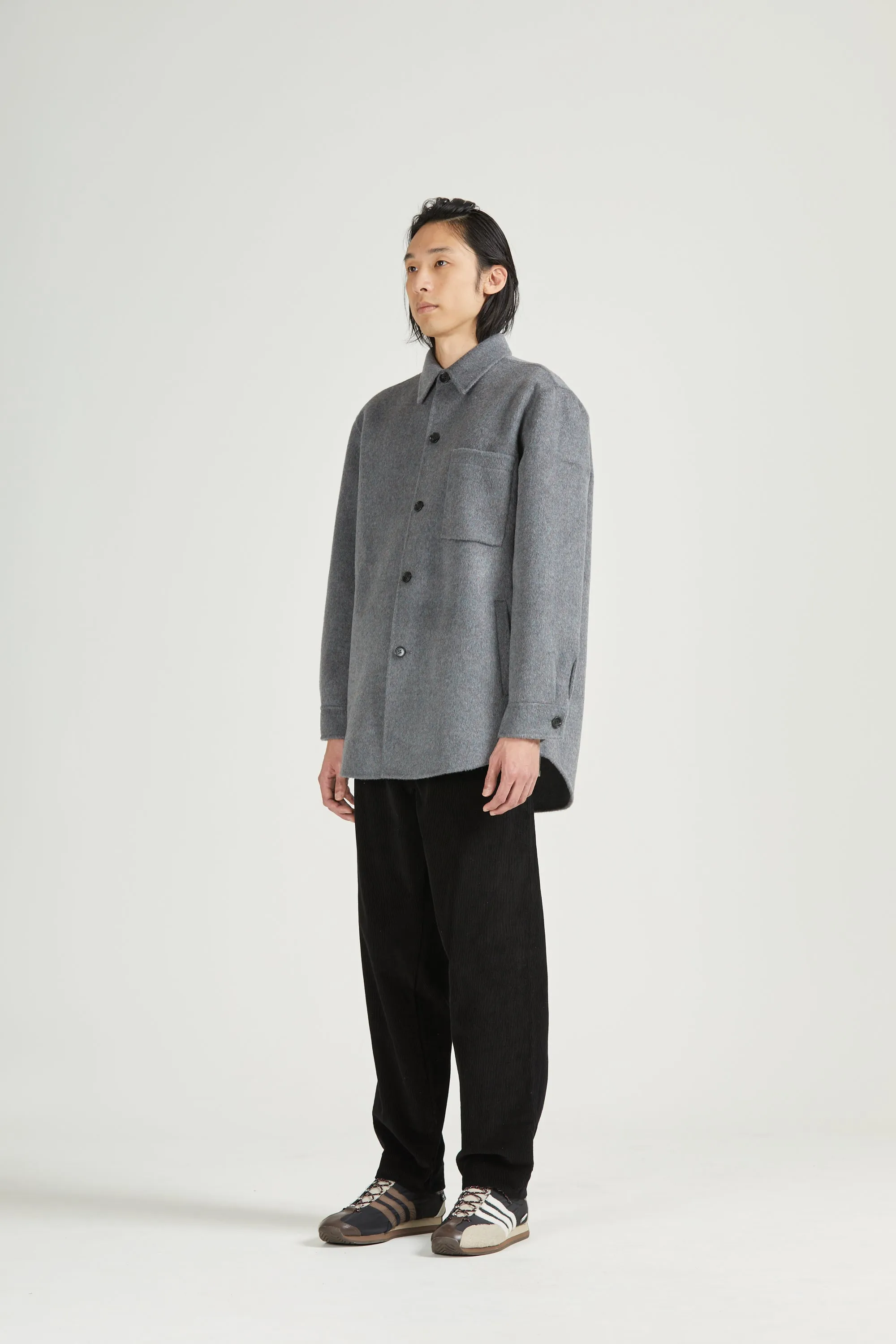Wool Overshirt, Rainbow Grey sold by Handsom product image thumbnail 4