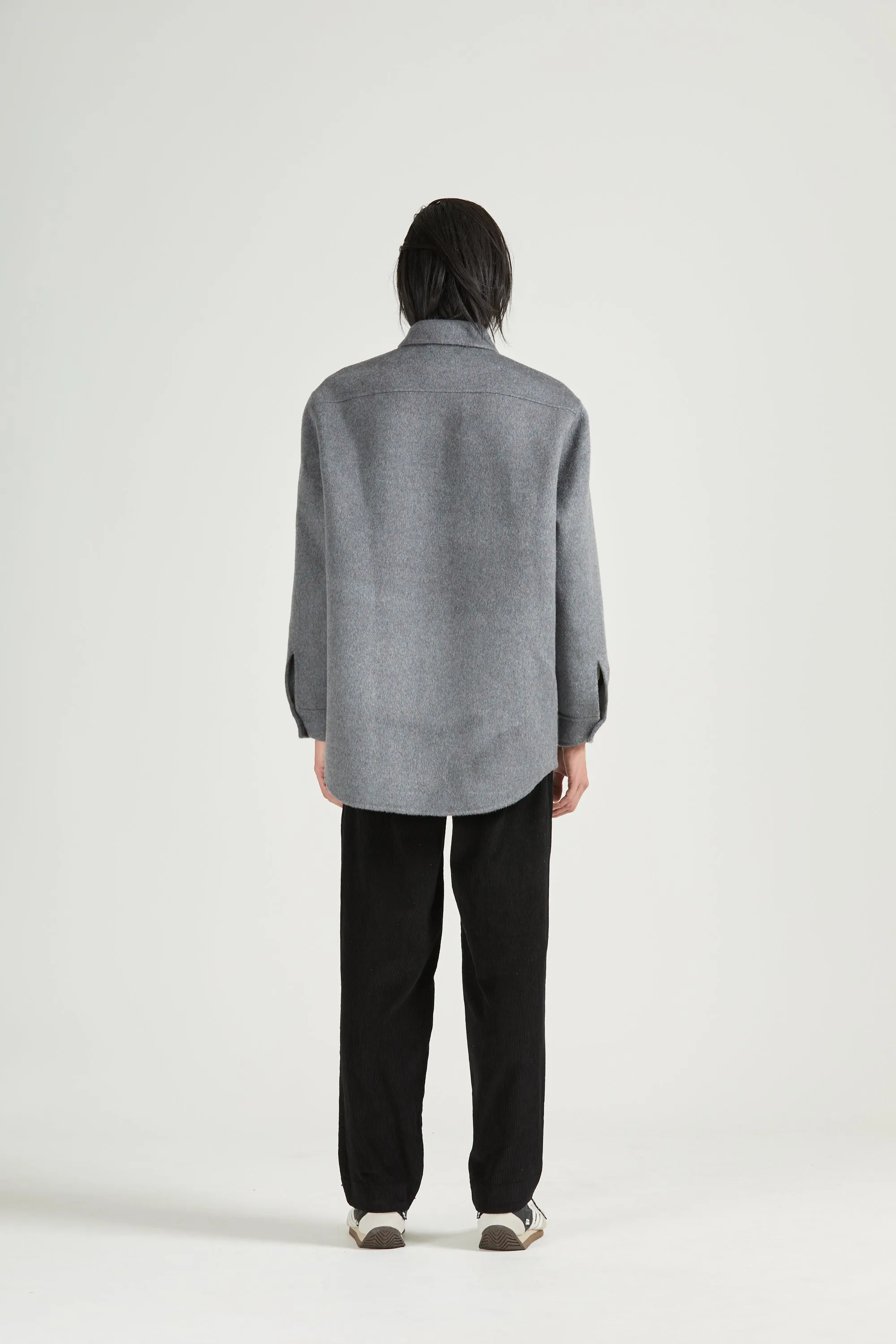 Wool Overshirt, Rainbow Grey sold by Handsom product image thumbnail 5