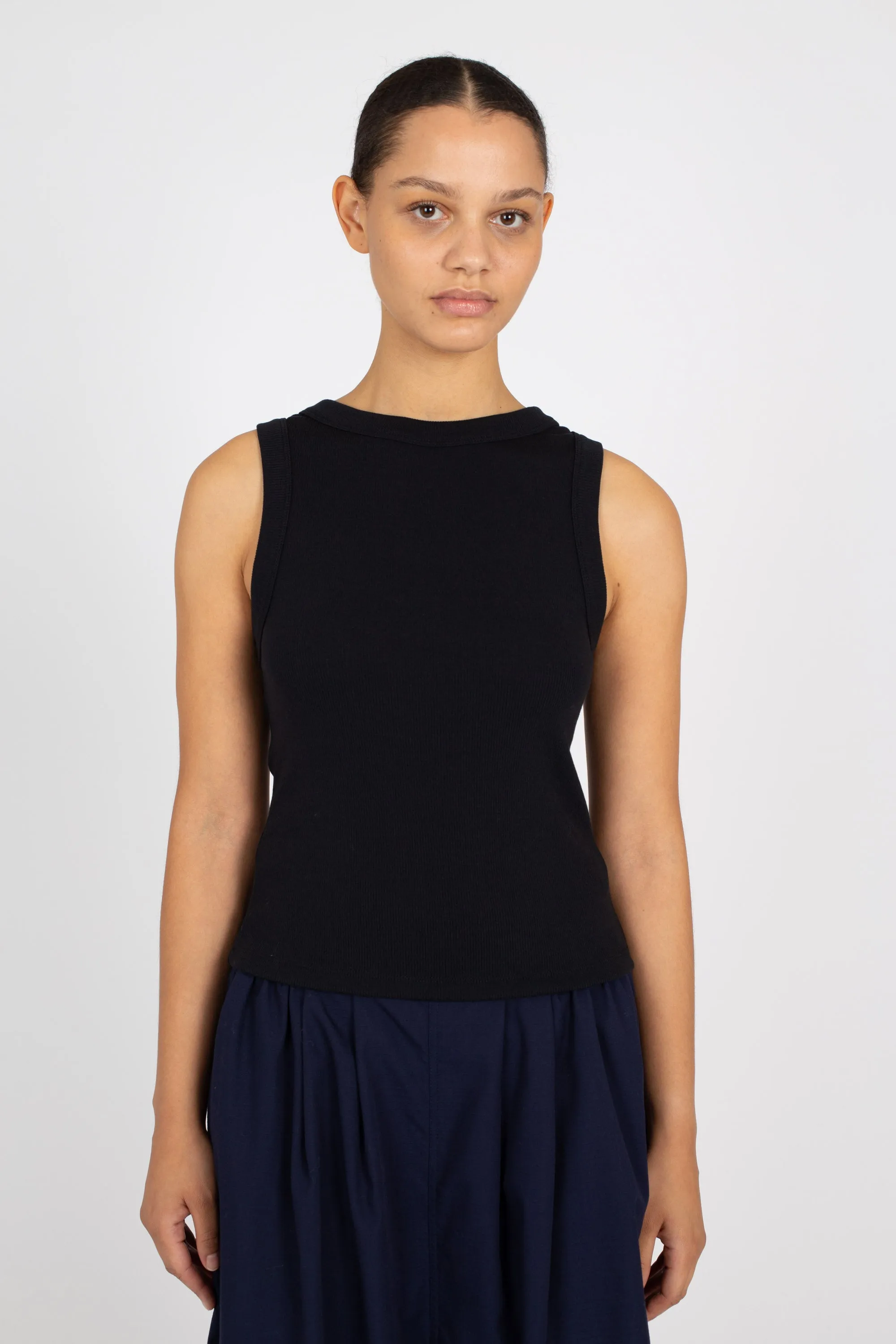 Sleeveless Boat Neck, Black sold by Handsom product image thumbnail 2