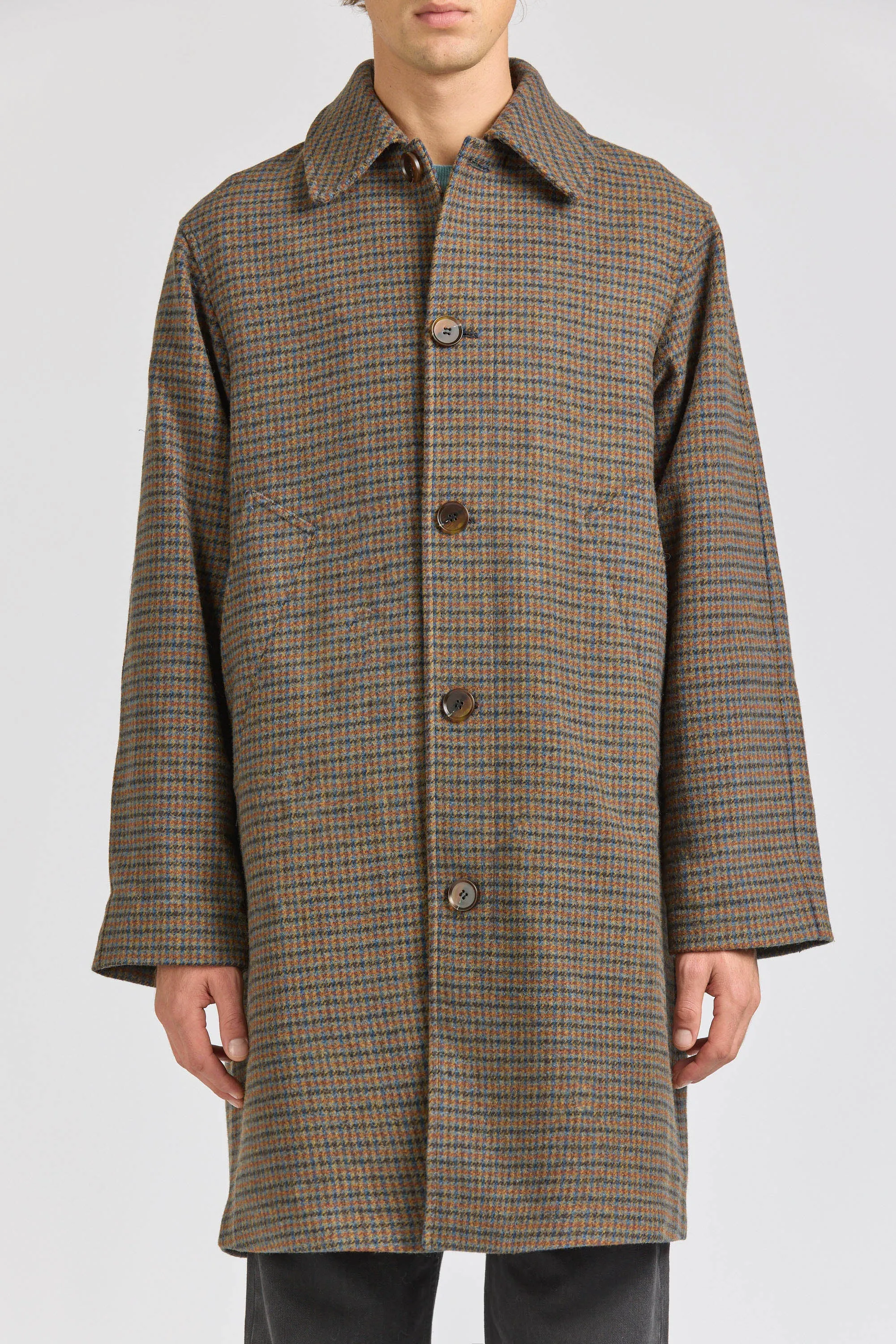 Men's Check Wool Coat sold by Handsom product image thumbnail 2