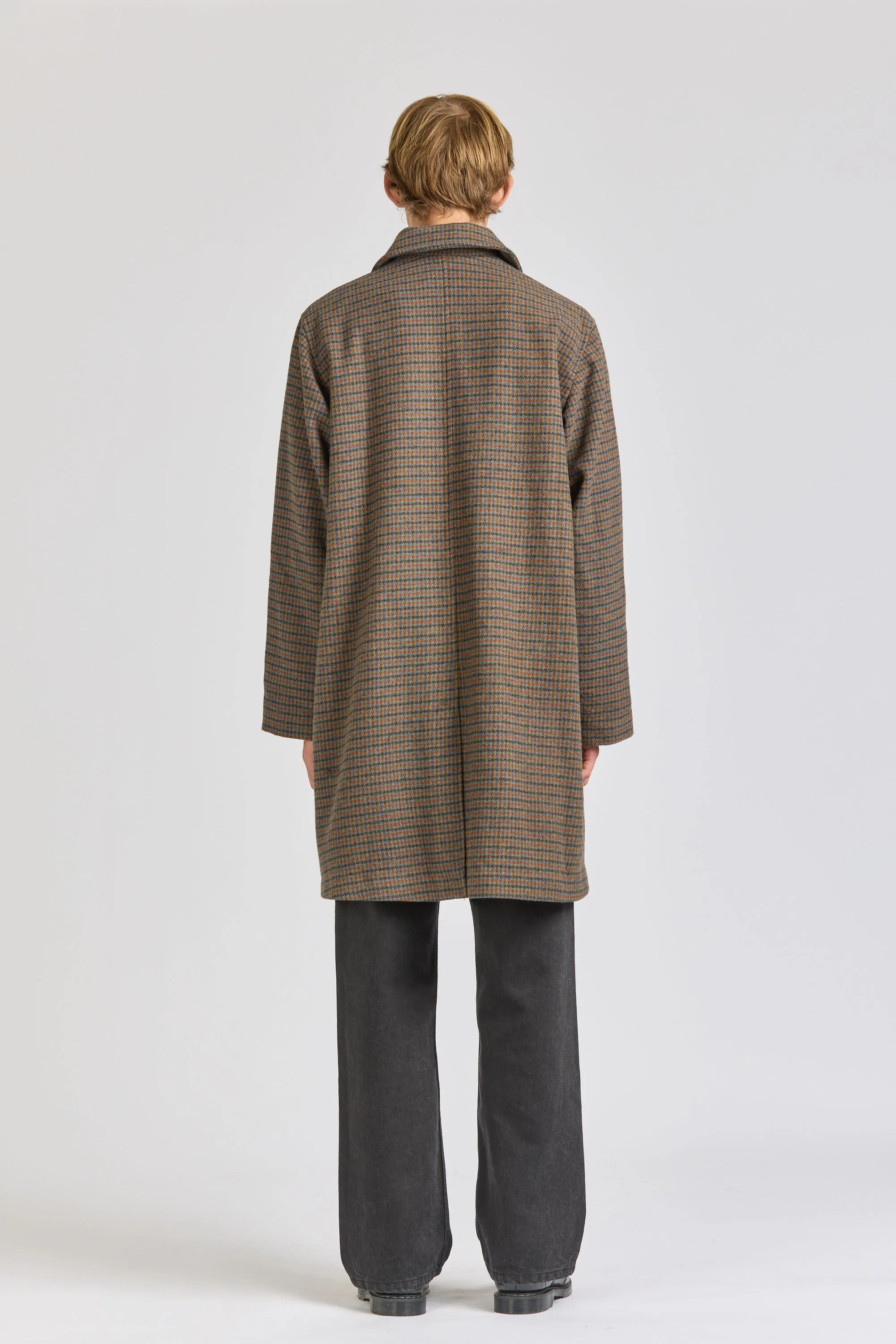 Men's Check Wool Coat sold by Handsom product image thumbnail 4