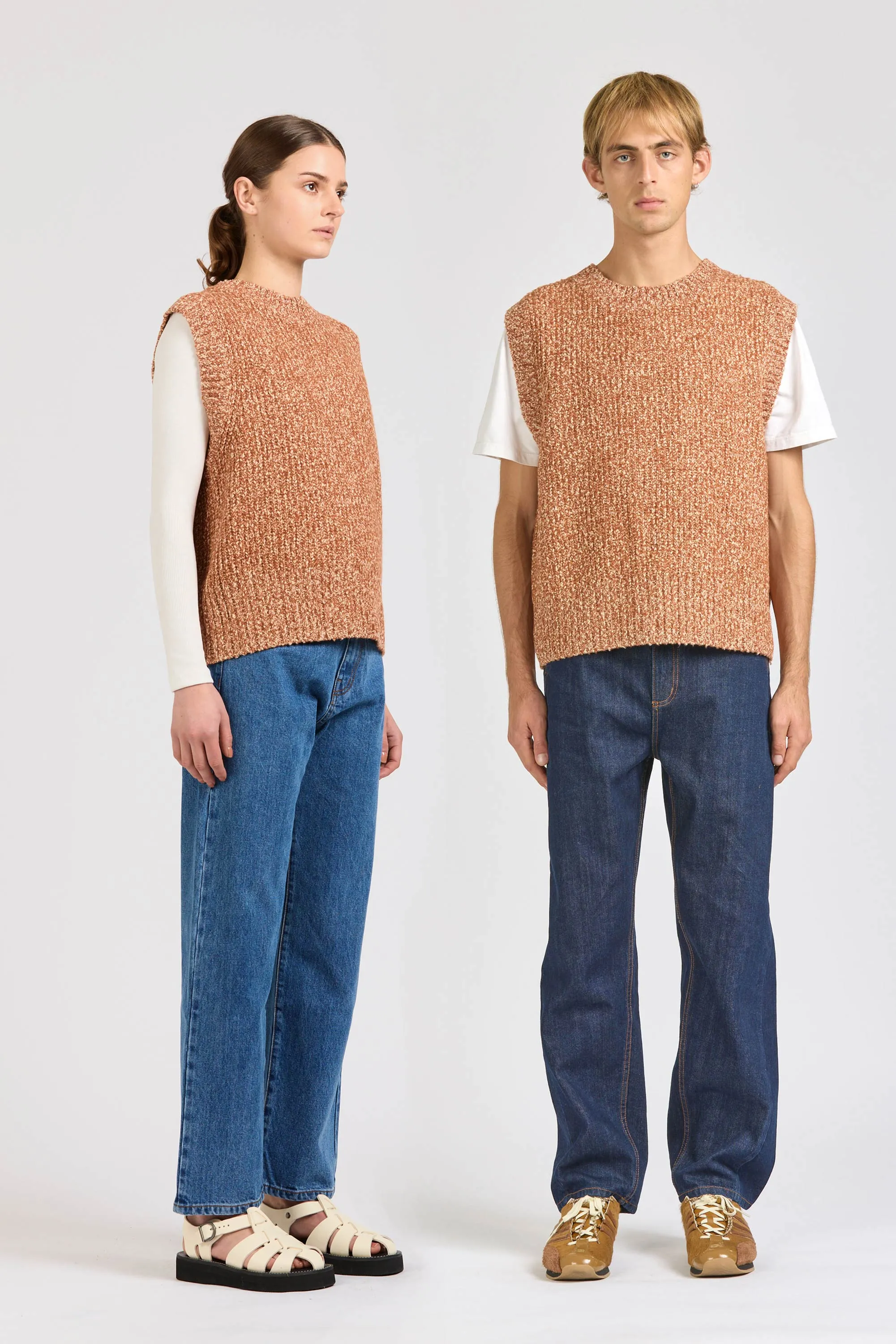 Club Marle Vest, Orange sold by Handsom