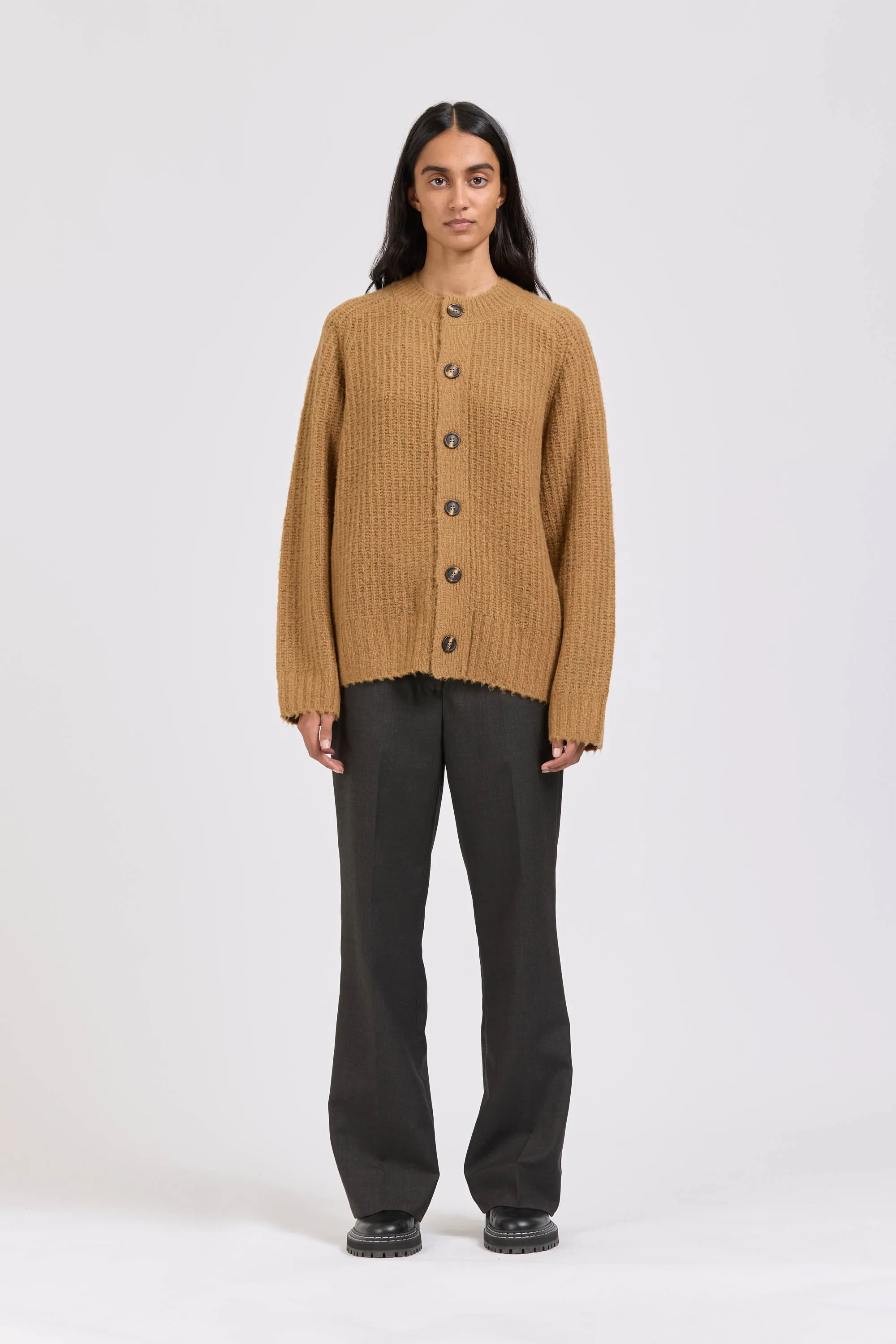 Crew Cardigan, Hazel sold by Handsom product image thumbnail 4