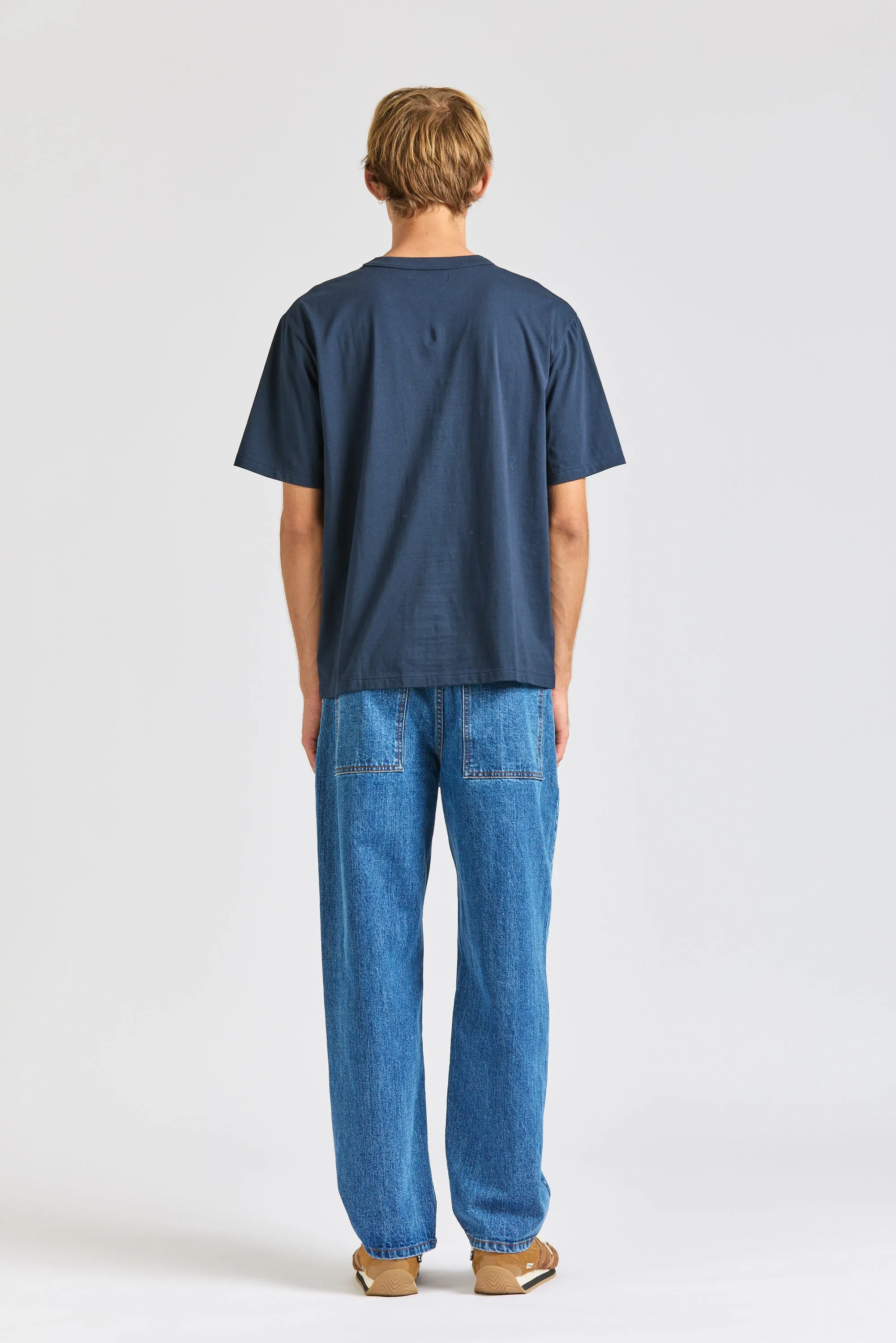 New Standard Tee, Navy sold by Handsom product image thumbnail 4