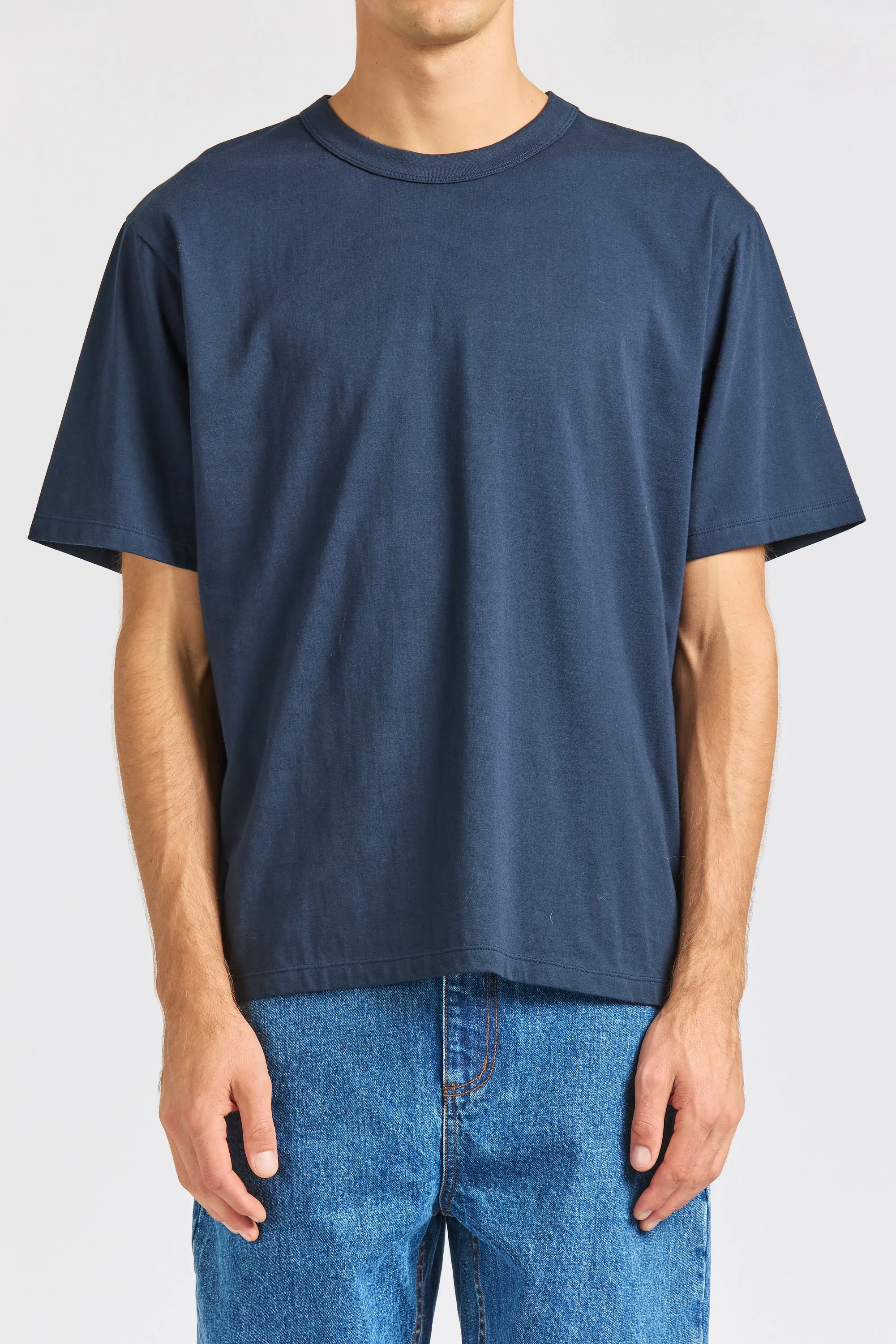 New Standard Tee, Navy sold by Handsom product image thumbnail 5