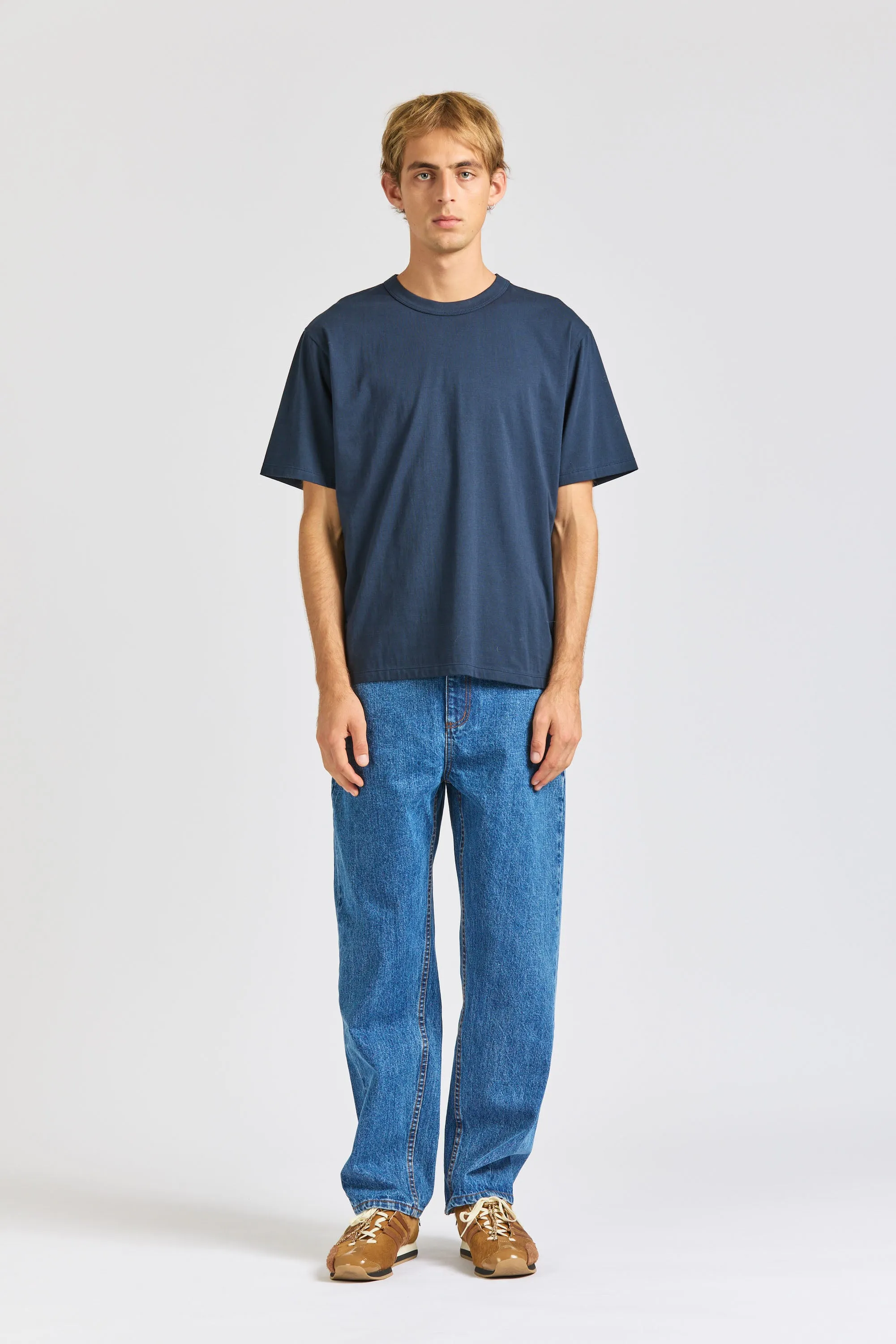 New Standard Tee, Navy sold by Handsom product image thumbnail 2