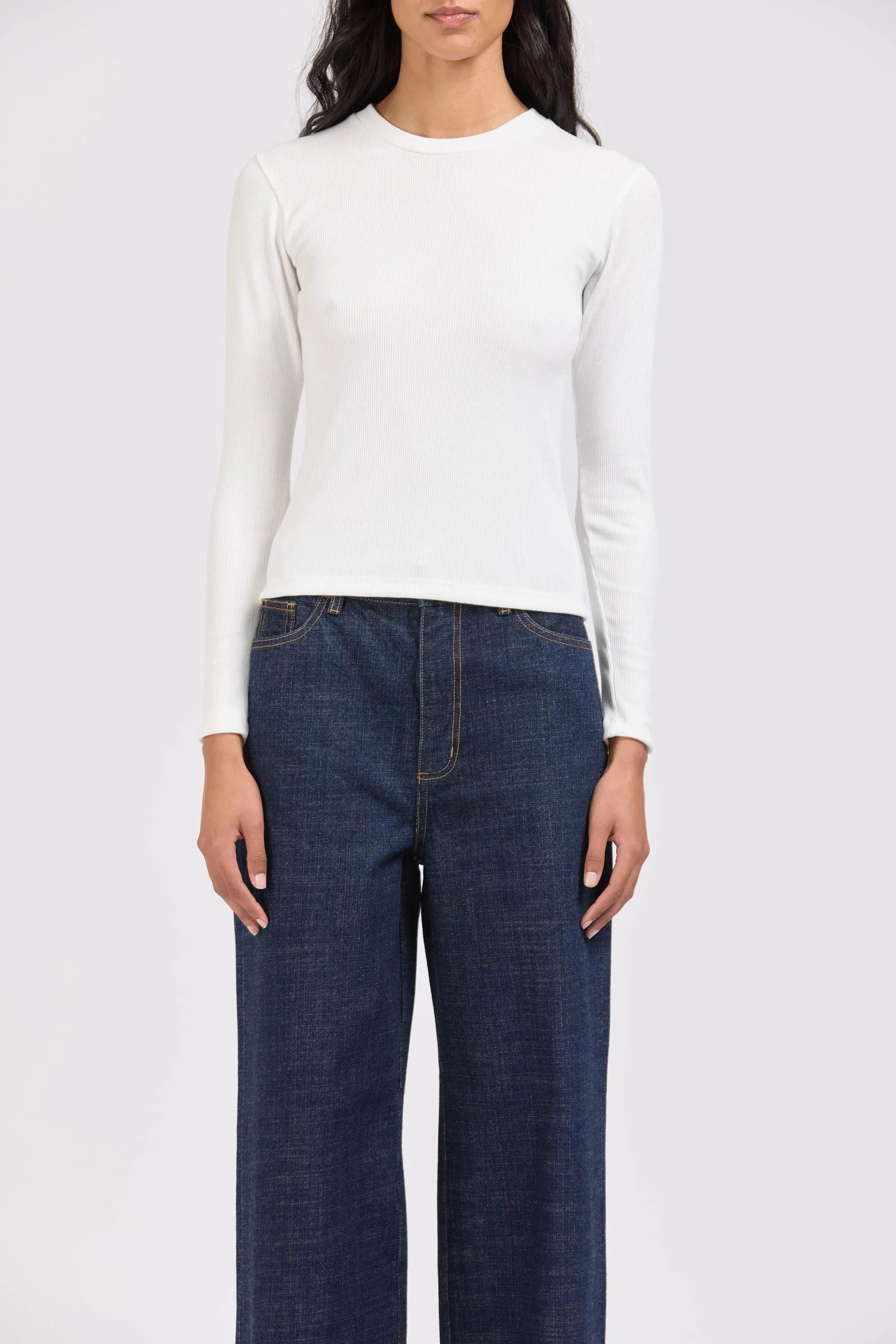 Base Long Sleeve, White sold by Handsom product image thumbnail 2