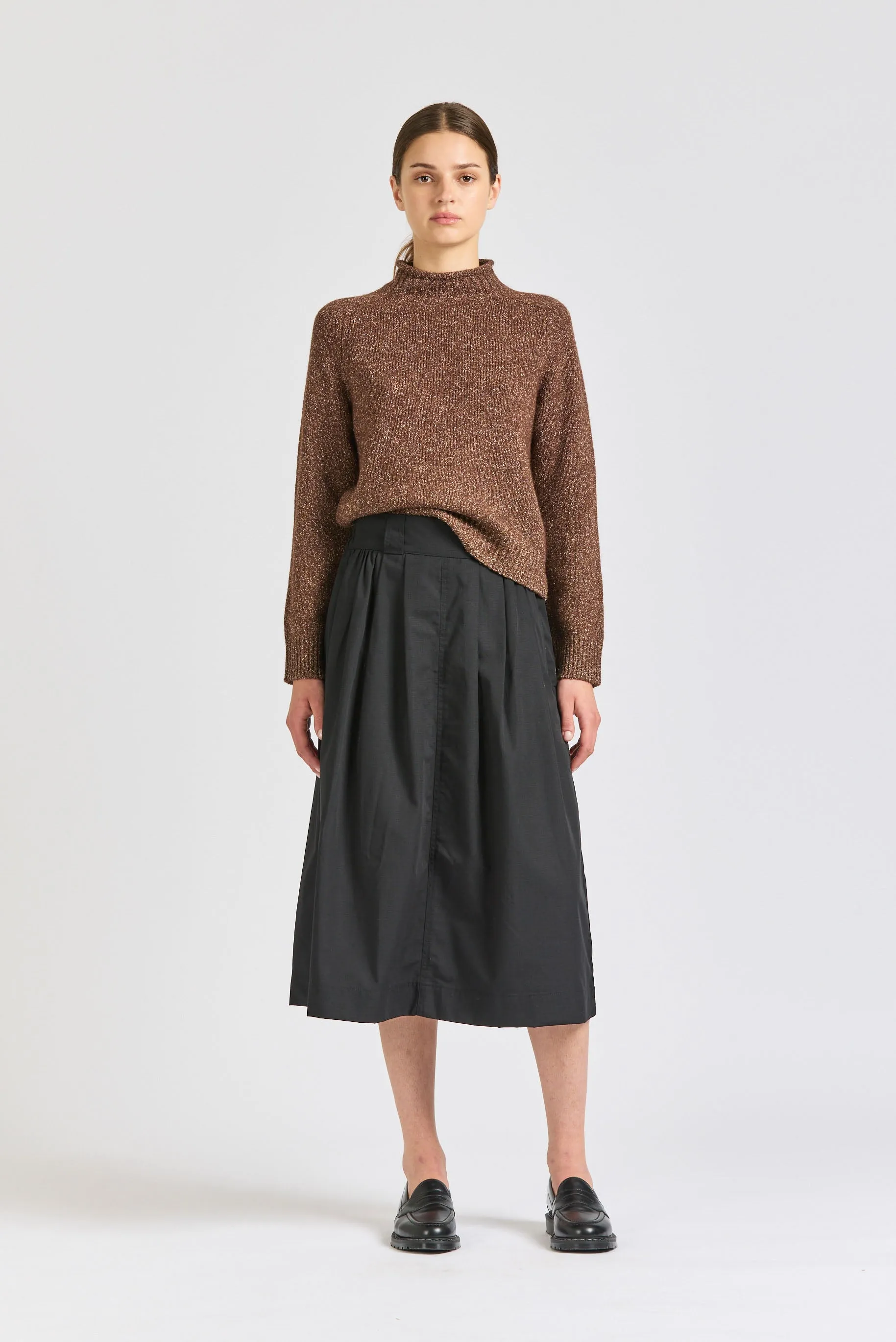 Monday Skirt, Ripstop, Black sold by Handsom