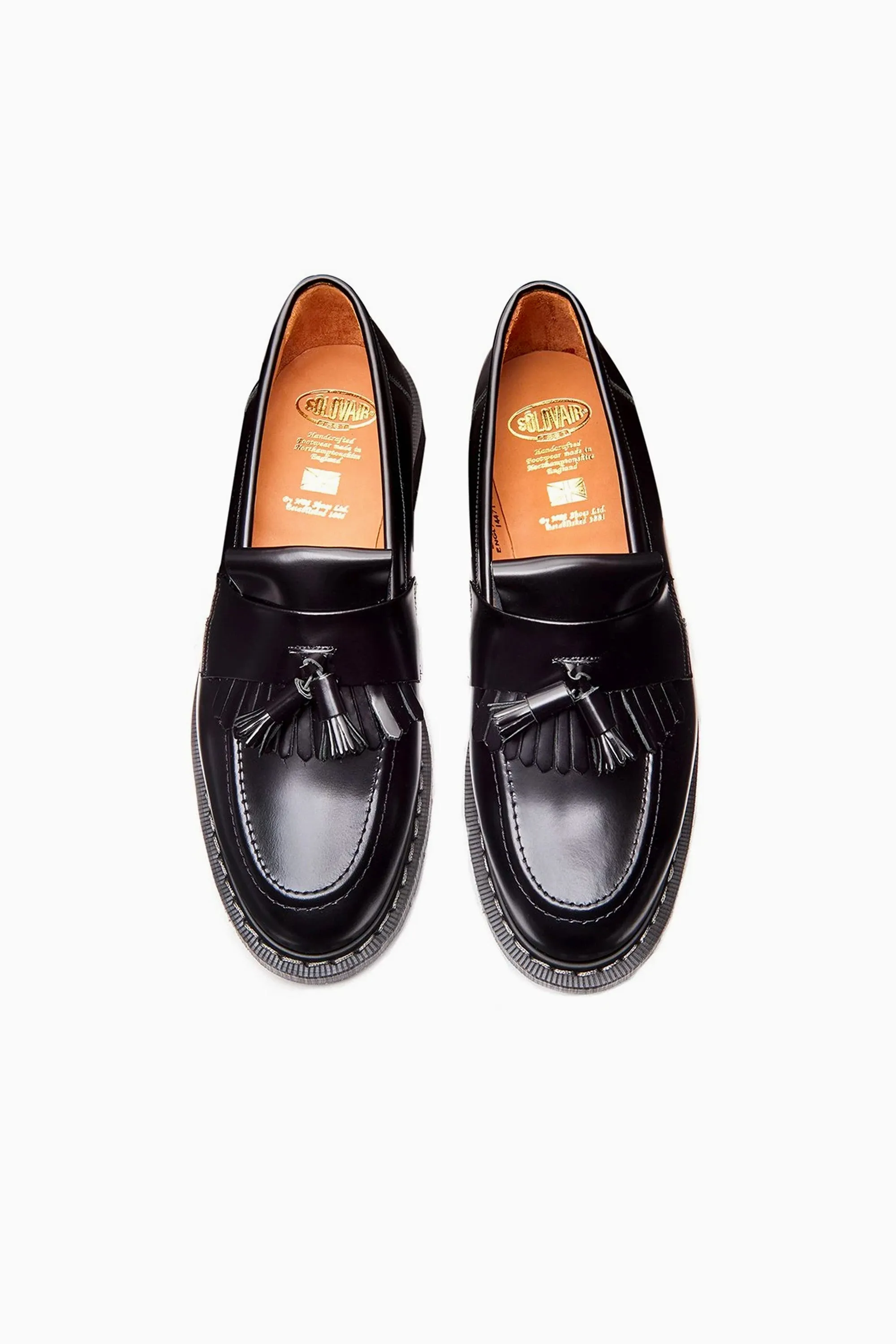 Tassel Loafer, Black Hi-Shine sold by Handsom product image thumbnail 2