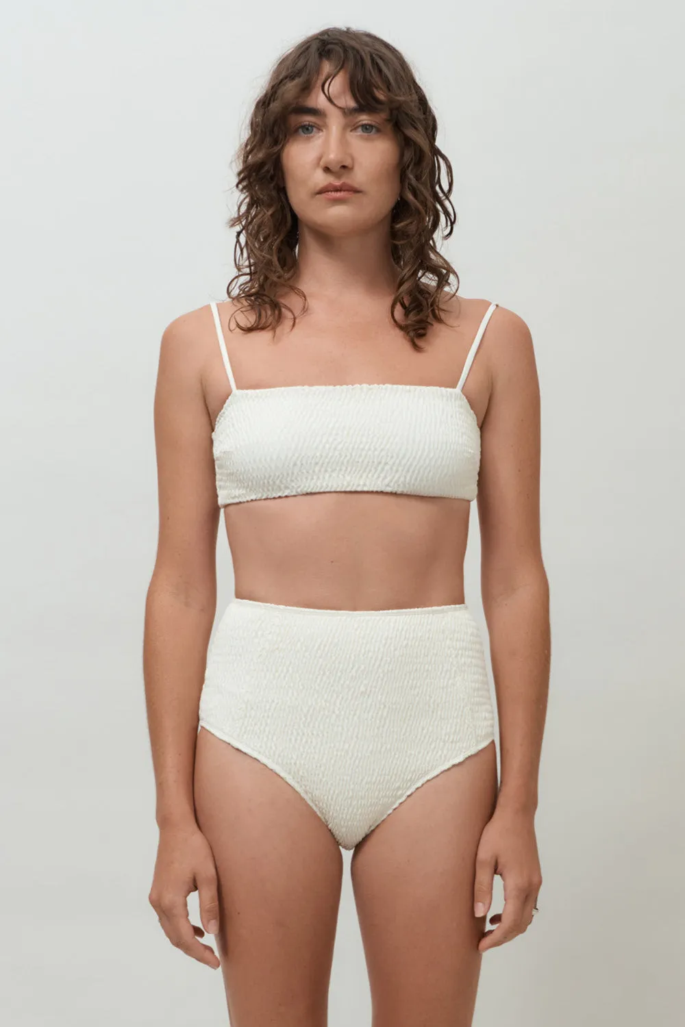 Jardin Bandeau Top, Cream sold by Handsom product image thumbnail 3