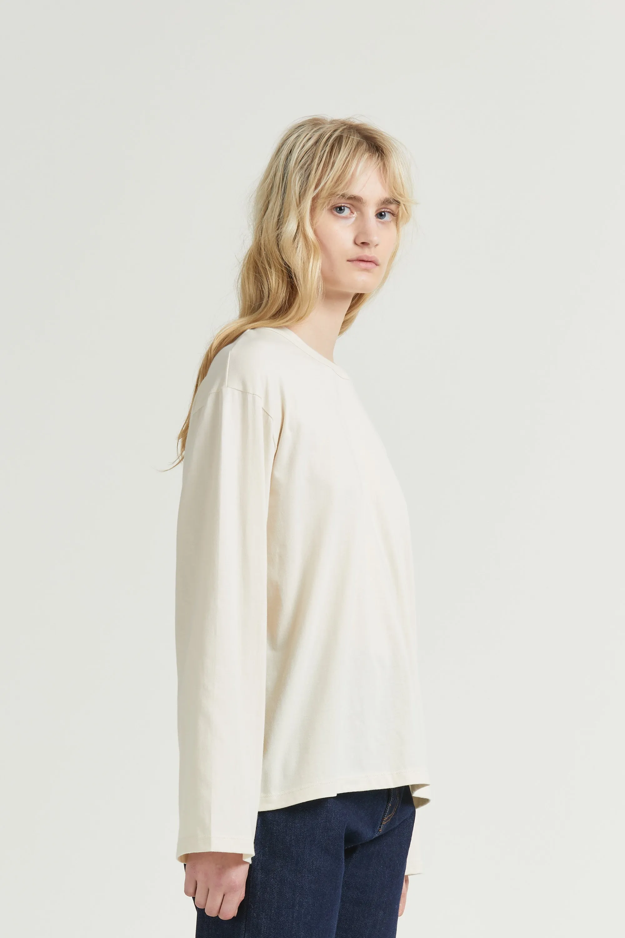 Big Sleeve Long Sleeve, Ecru sold by Handsom product image thumbnail 2