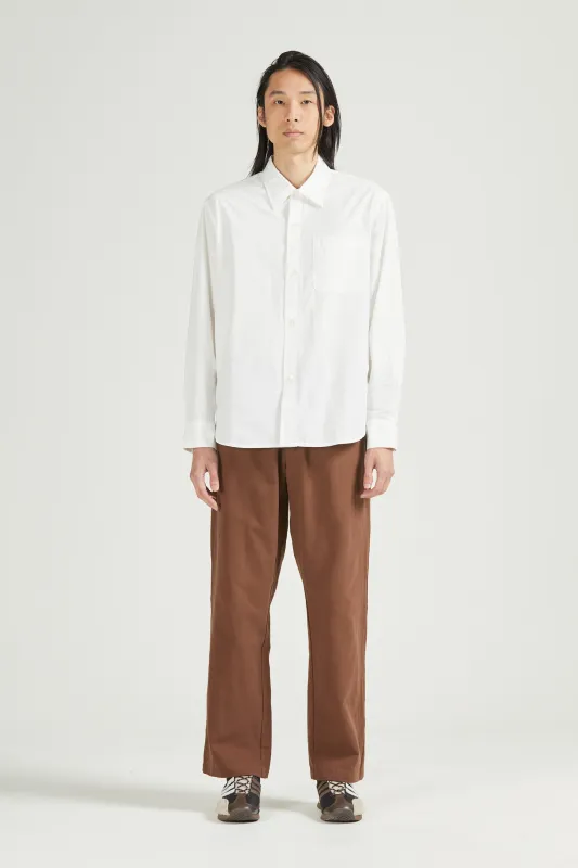 Men's Super Shirt, Poplin, White sold by Handsom