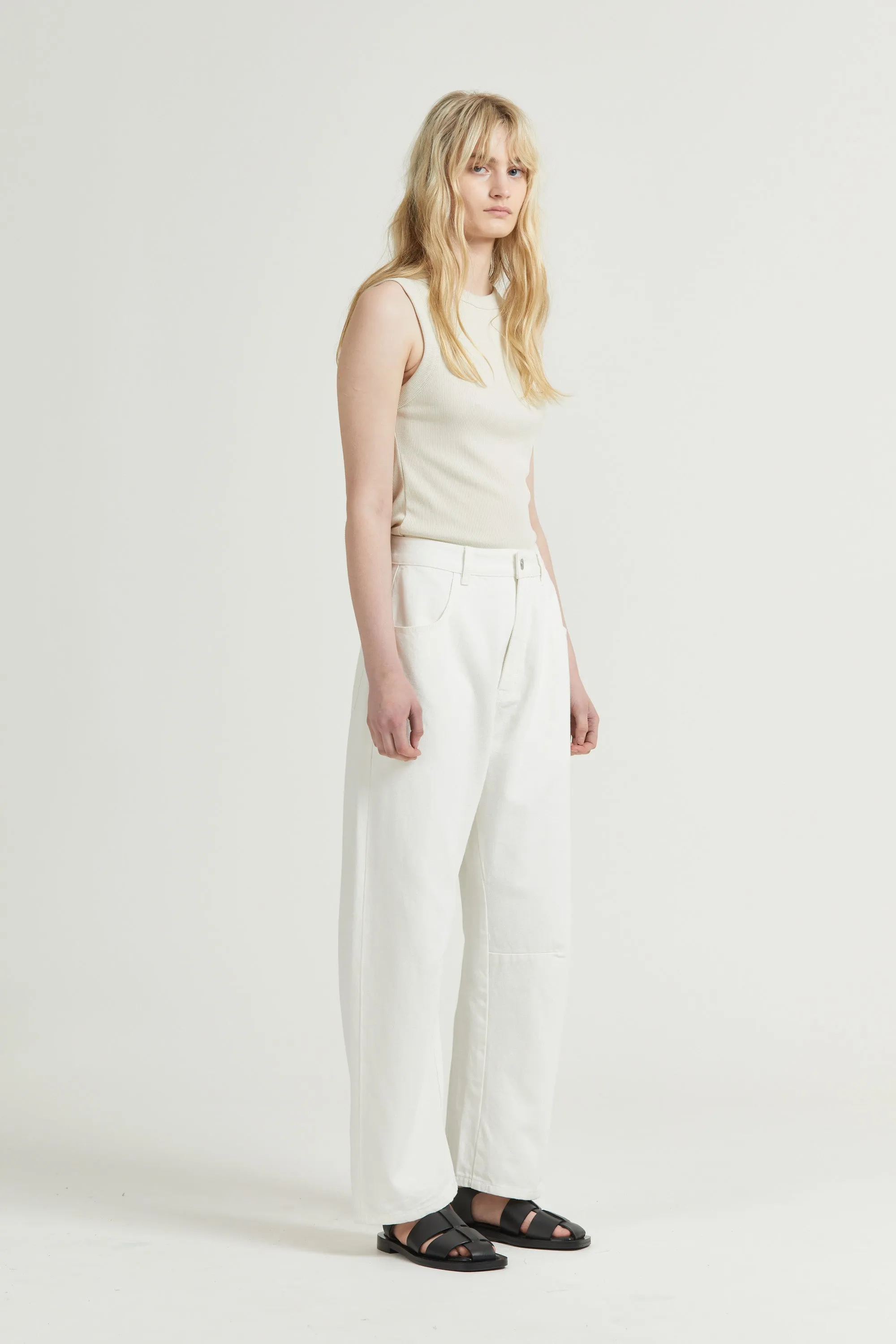 Tulip Selvedge Jean, Off White sold by Handsom product image thumbnail 2