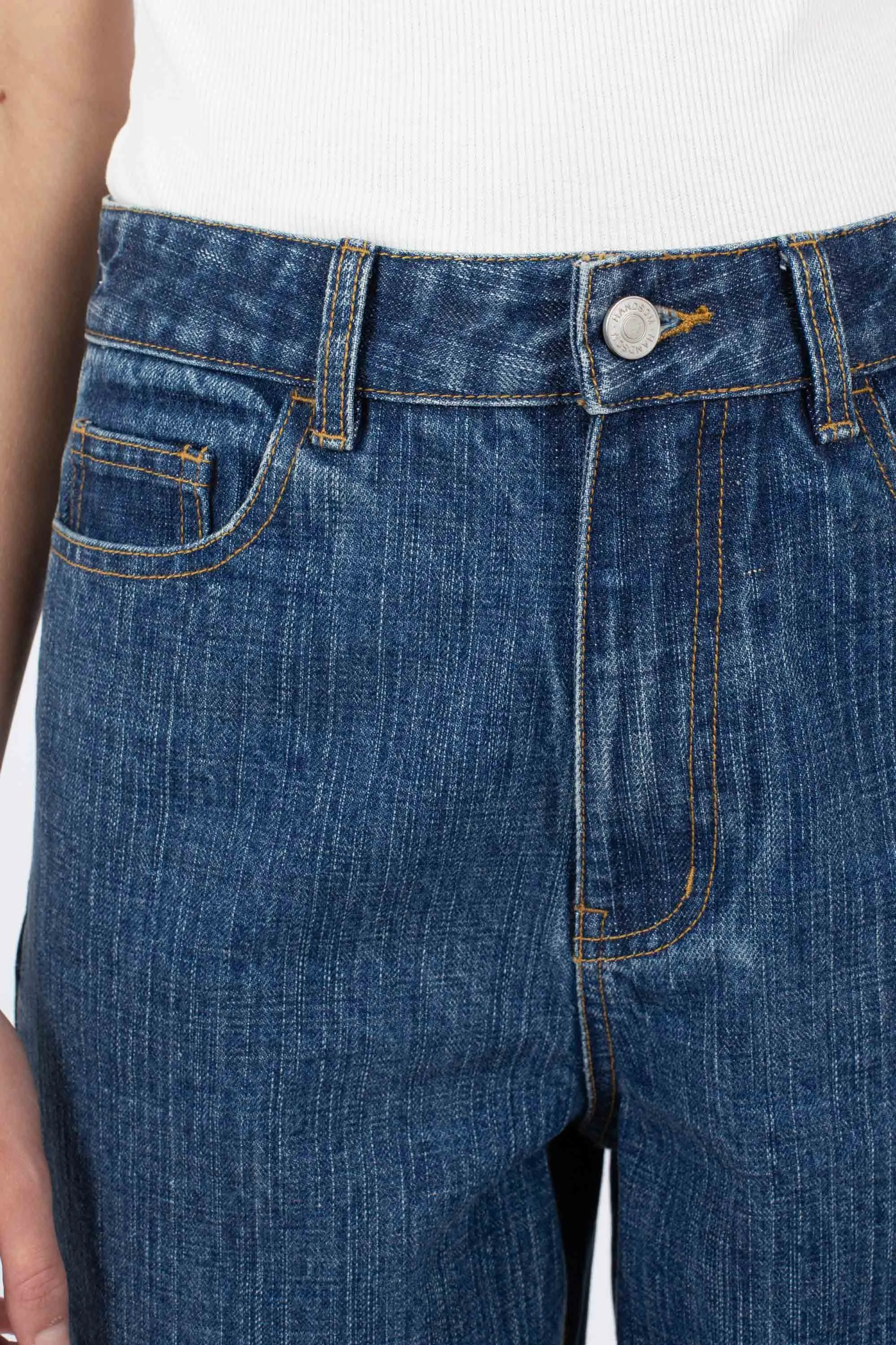 Tapered Crop Jean, Stone wash sold by Handsom product image thumbnail 3