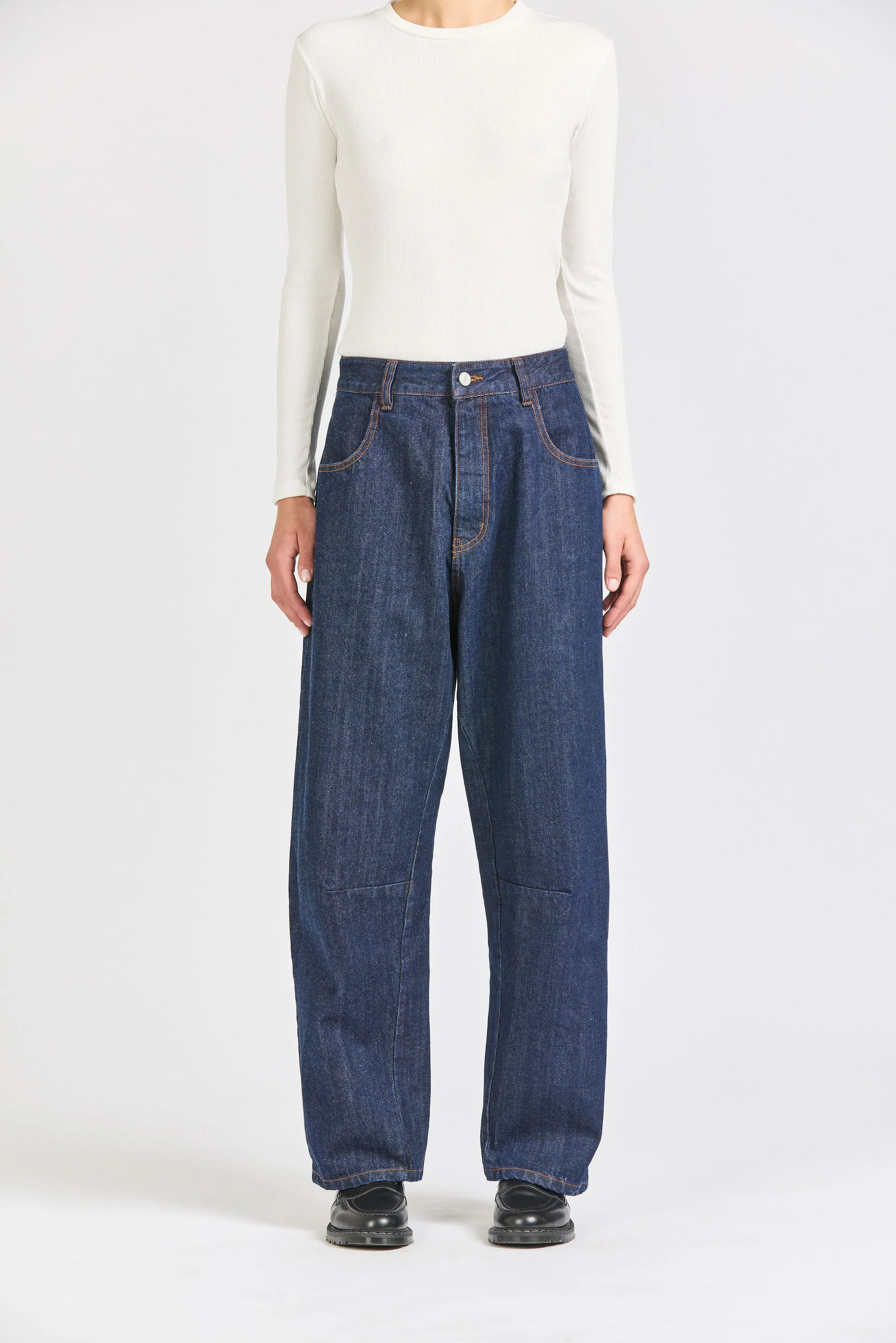 Tulip Selvedge Jean, Indigo sold by Handsom product image thumbnail 4