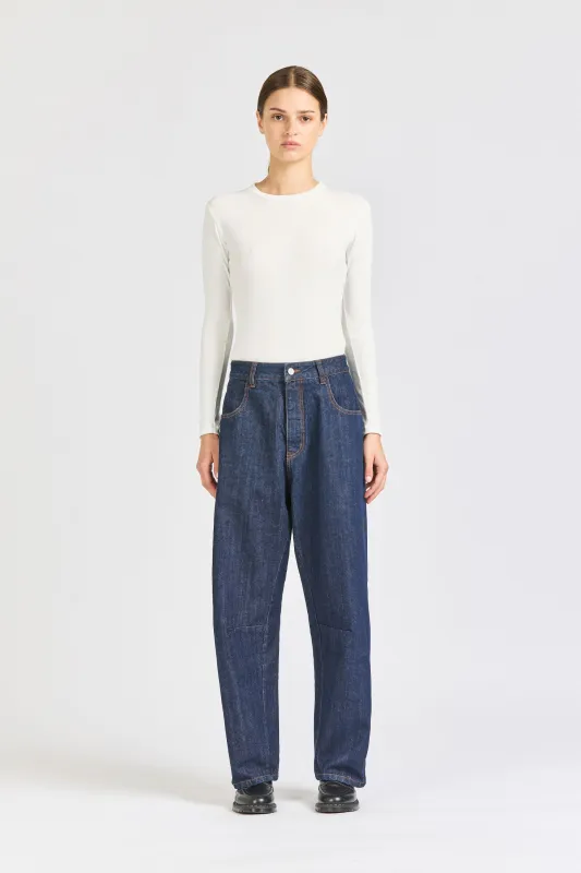 Tulip Selvedge Jean, Indigo sold by Handsom