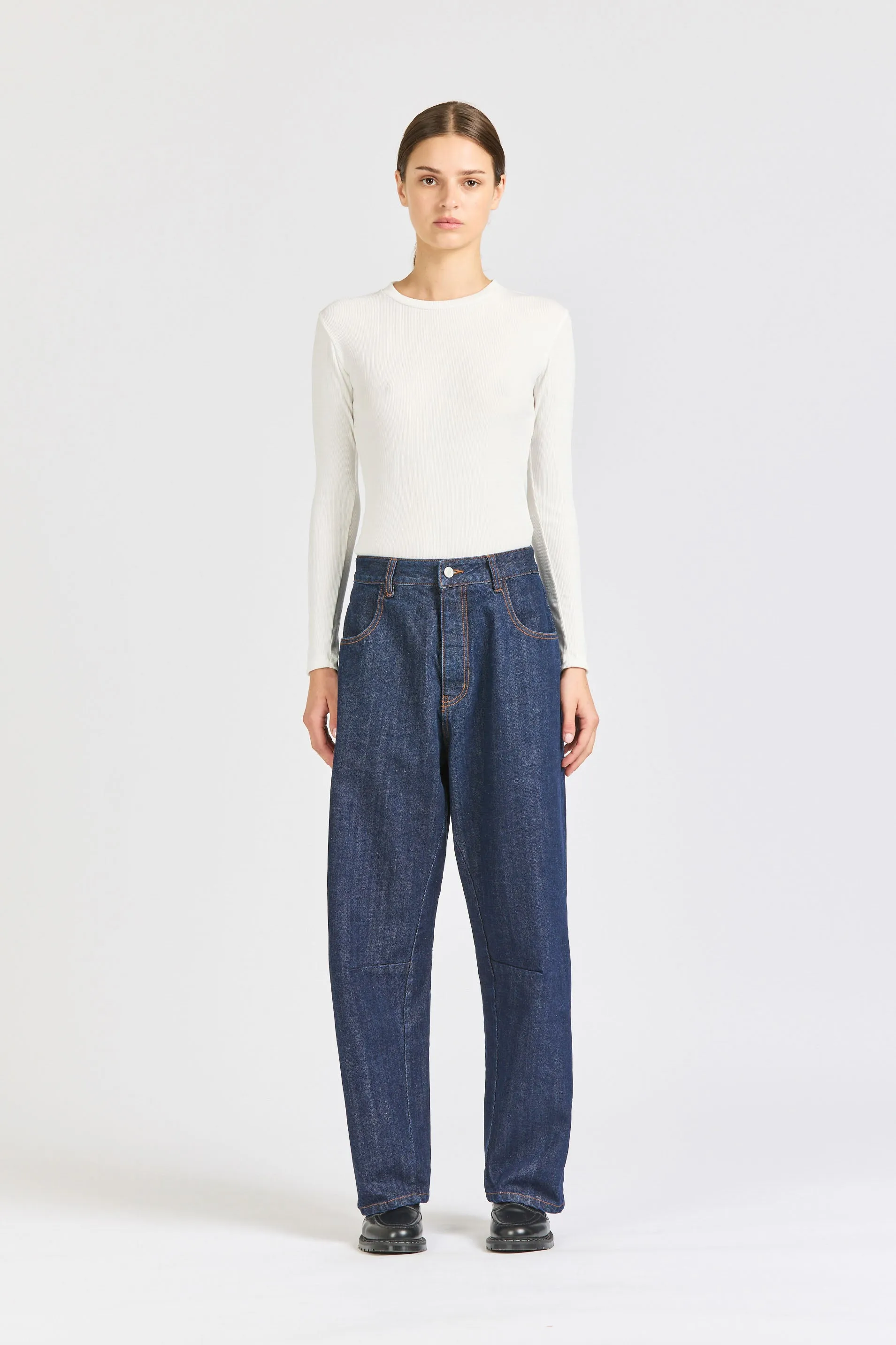 Tulip Selvedge Jean, Indigo sold by Handsom