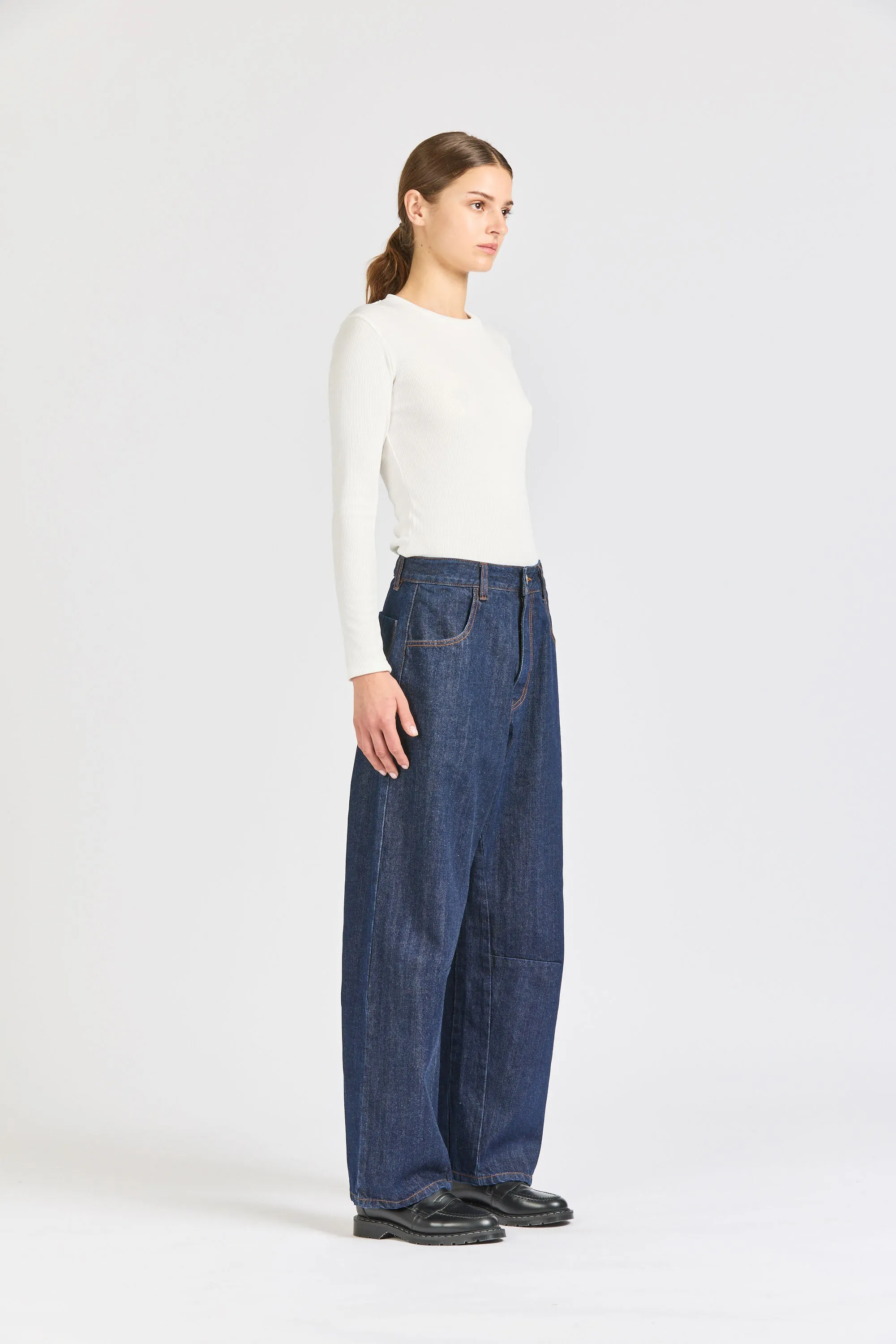 Tulip Selvedge Jean, Indigo sold by Handsom product image thumbnail 2