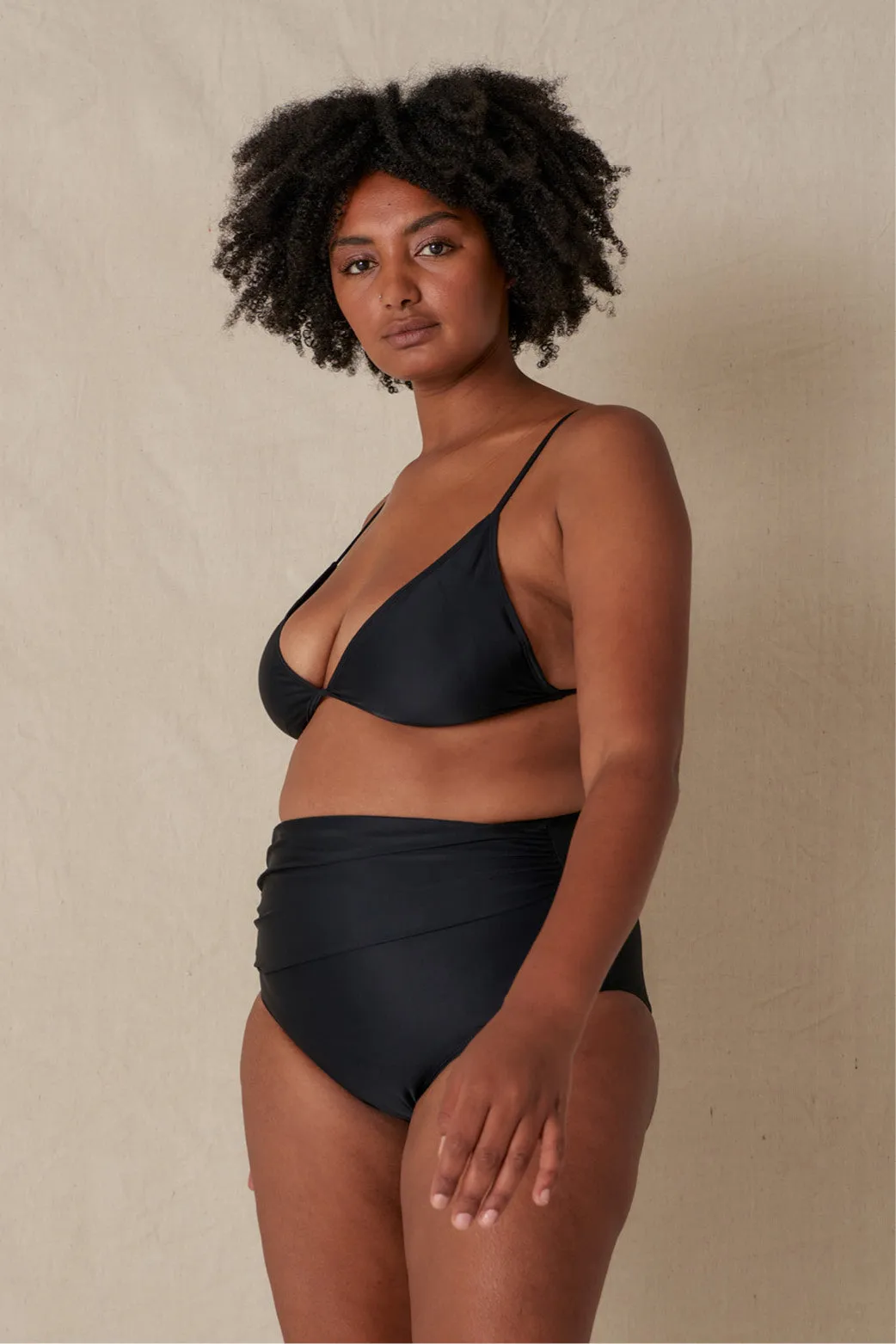 Voyage Tri Top, Black sold by Handsom